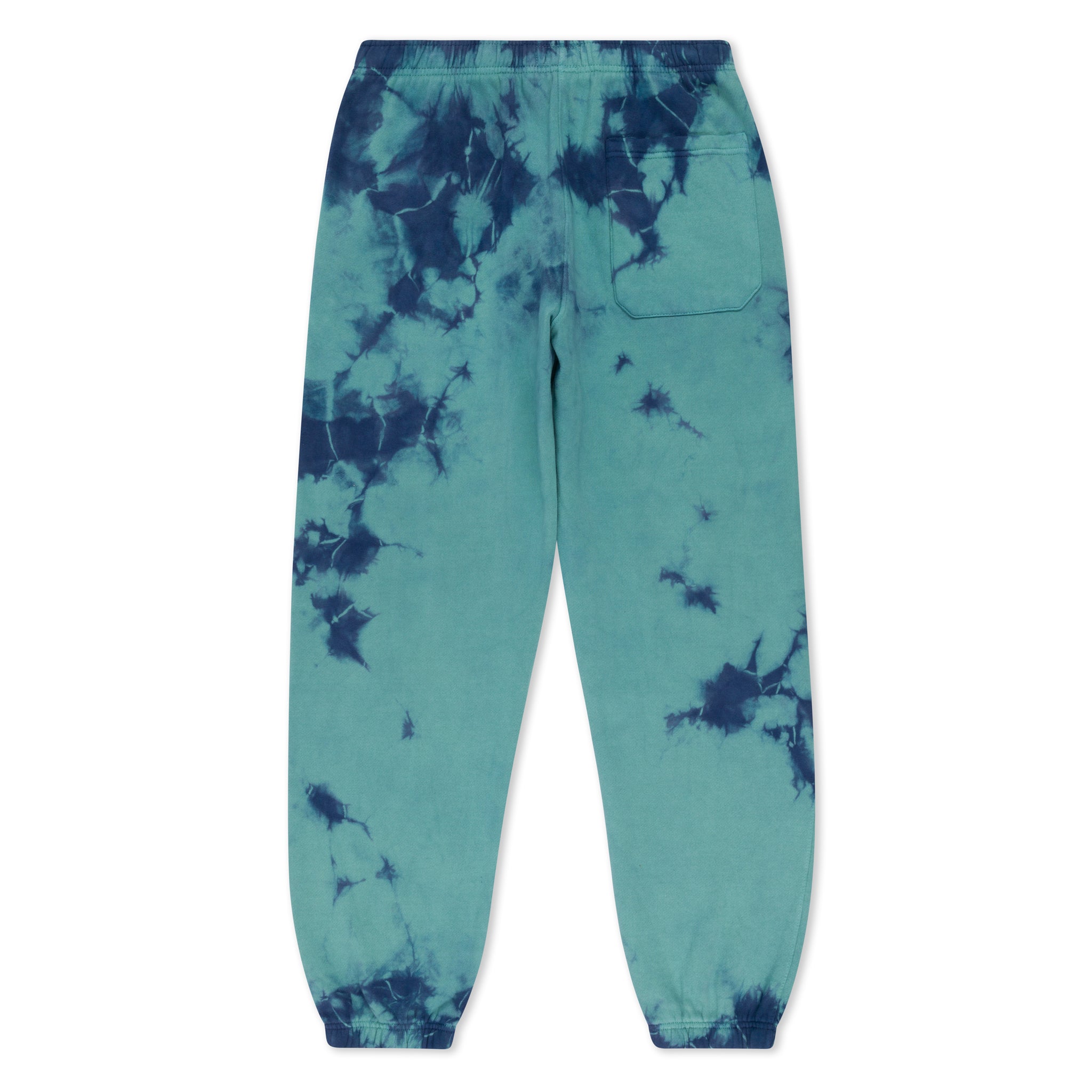  Psychedelic Garden Sweatpants (Navy/Aqua Lightning Wash)、mySite、merchandisen