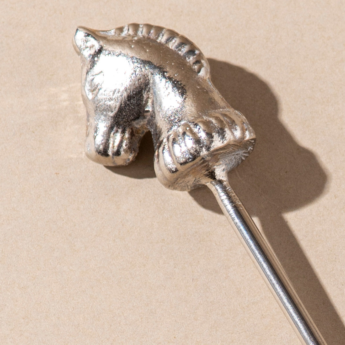 Stainless Steel Cocktail Picks | Horse Shape | Silver、mySite、camillekostekn