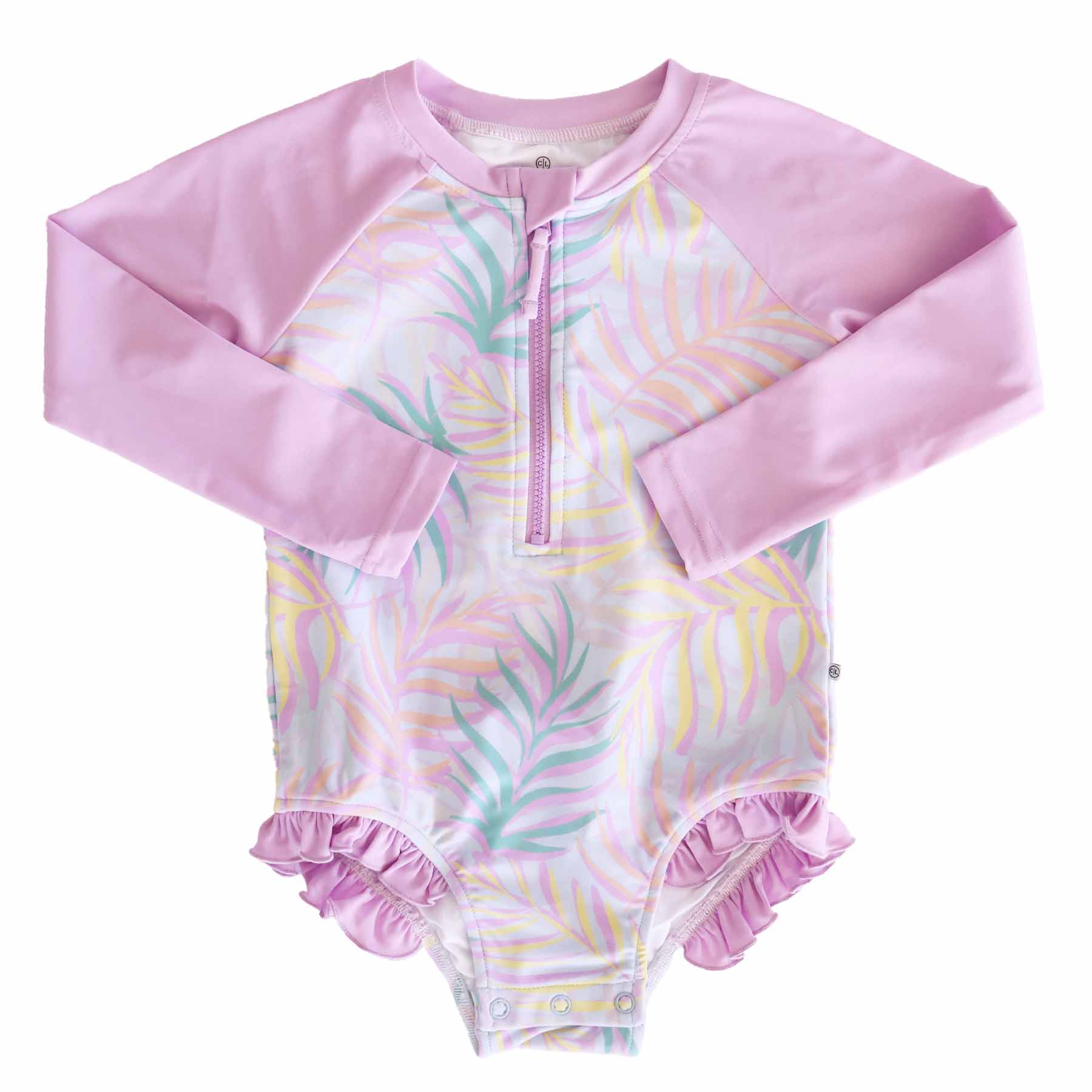  Long Sleeve Rash Guard with Front Zipper | Island Palms、mySite、layawaytickets