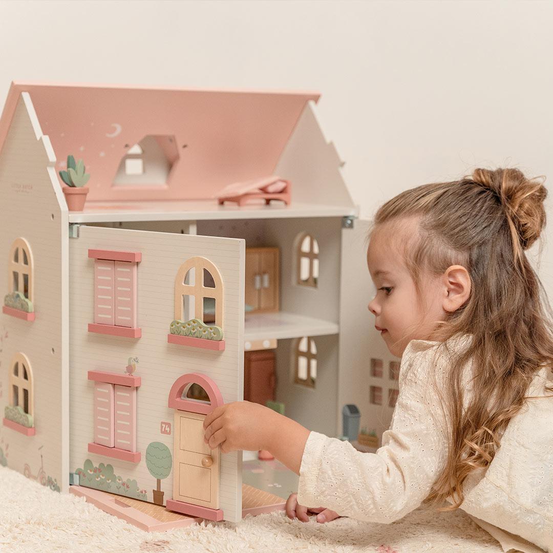  Little Dutch Wooden Dollhouse - Pink、mySite、merchandisen