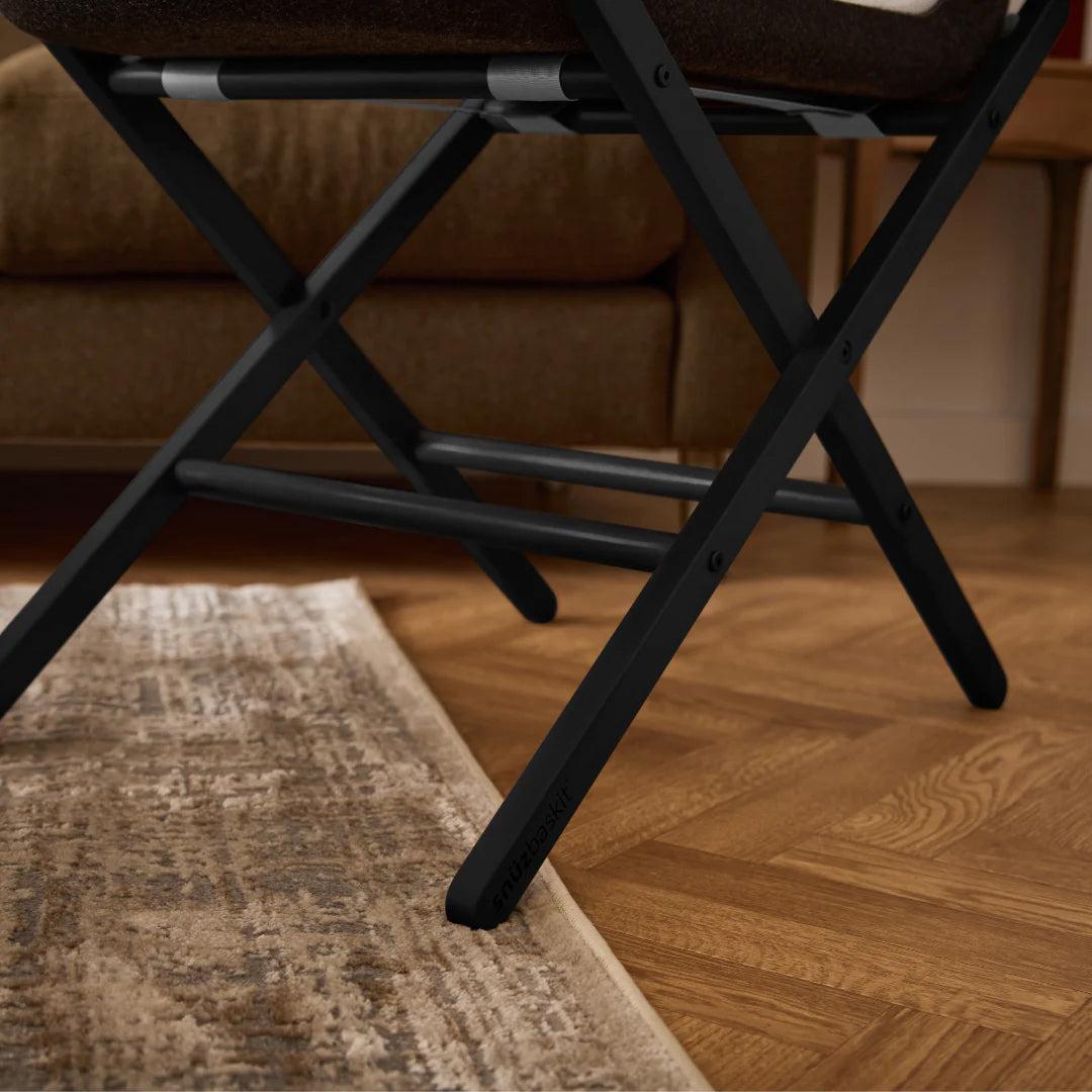  SnuzBaskit Graphite Moses Basket & Graphite Stand Set - Graphite / Graphite、mySite、merchandisen