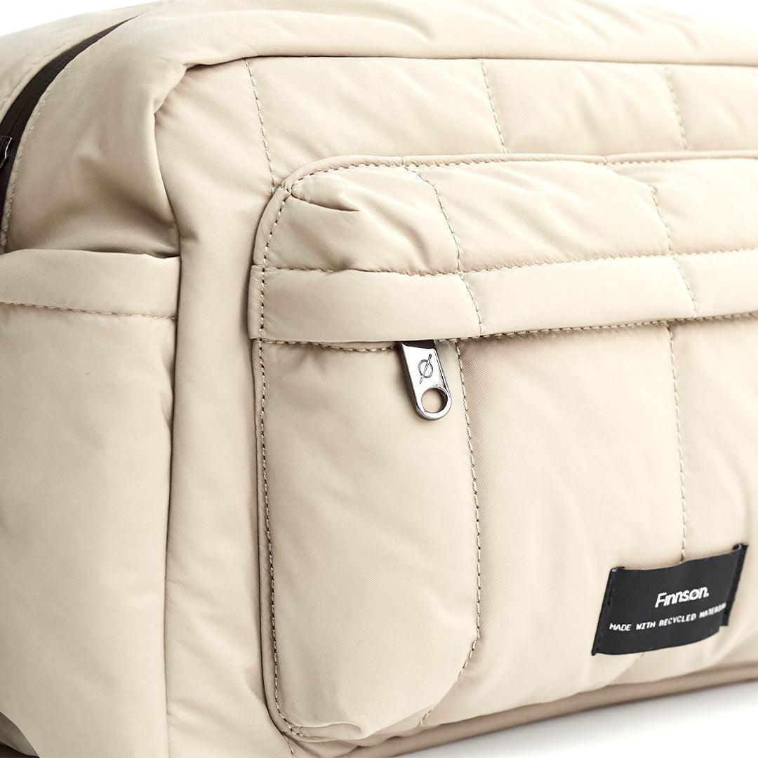  Finnson Freya Compact Changing Bag + Oversized Stroller Organiser - Taupe、mySite、merchandisen