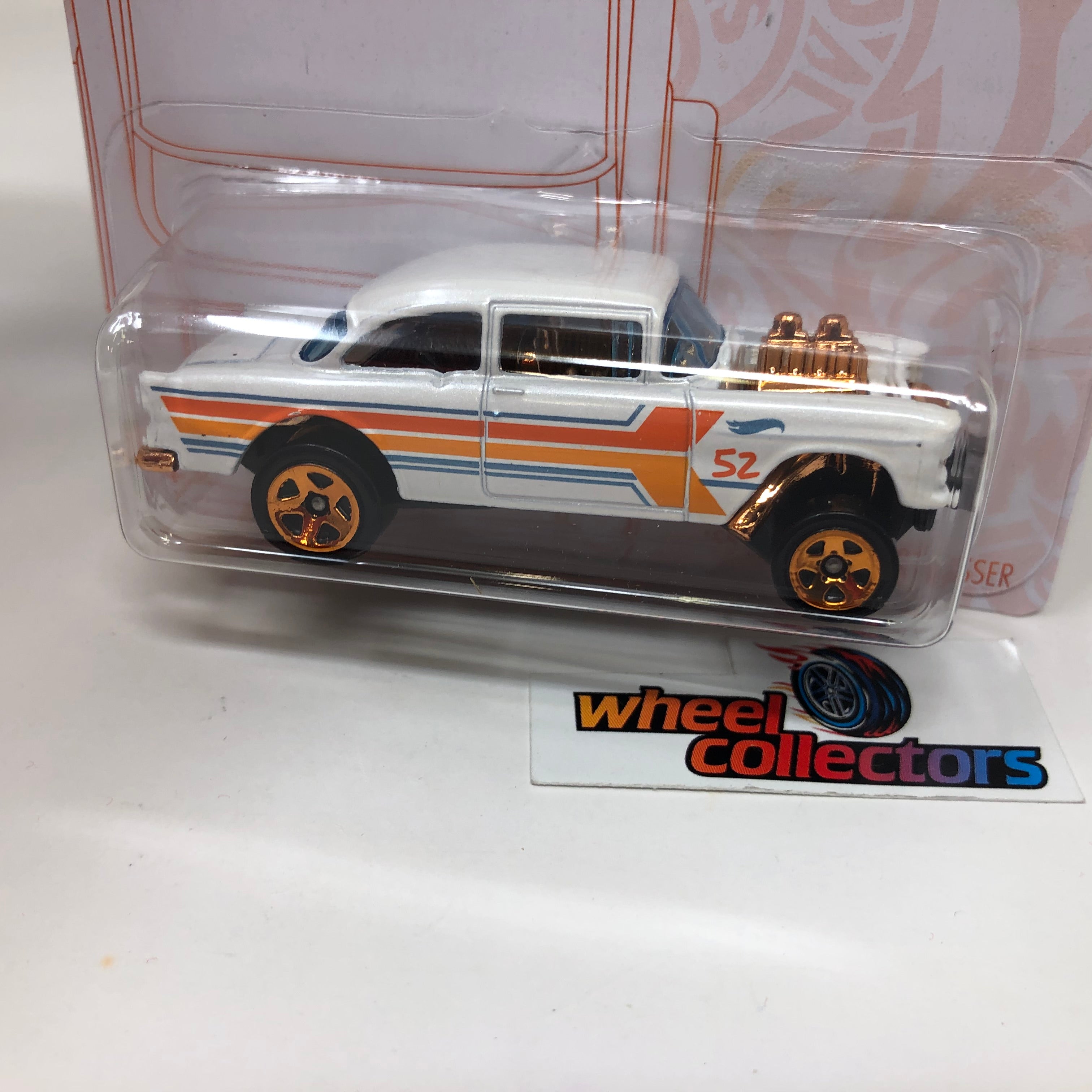 '55 Chevy Bel Air Gasser * Hot Wheels 52nd Anniversary Pearl & Chrome、mySite、hgirdovlk
