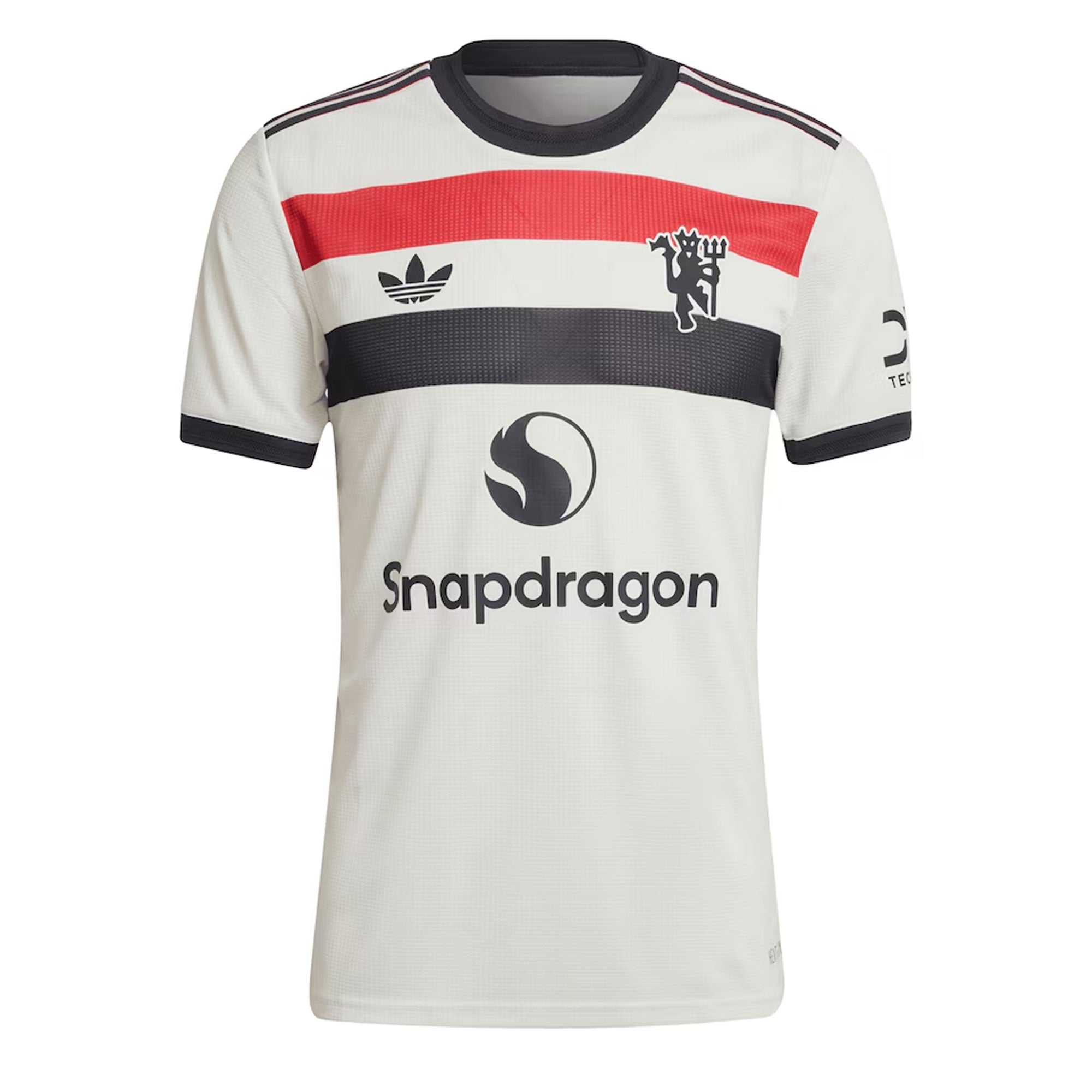 adidas Men's Manchester United 2024/25 Authentic Third Jersey Off White/Black、mySite、bottomscart