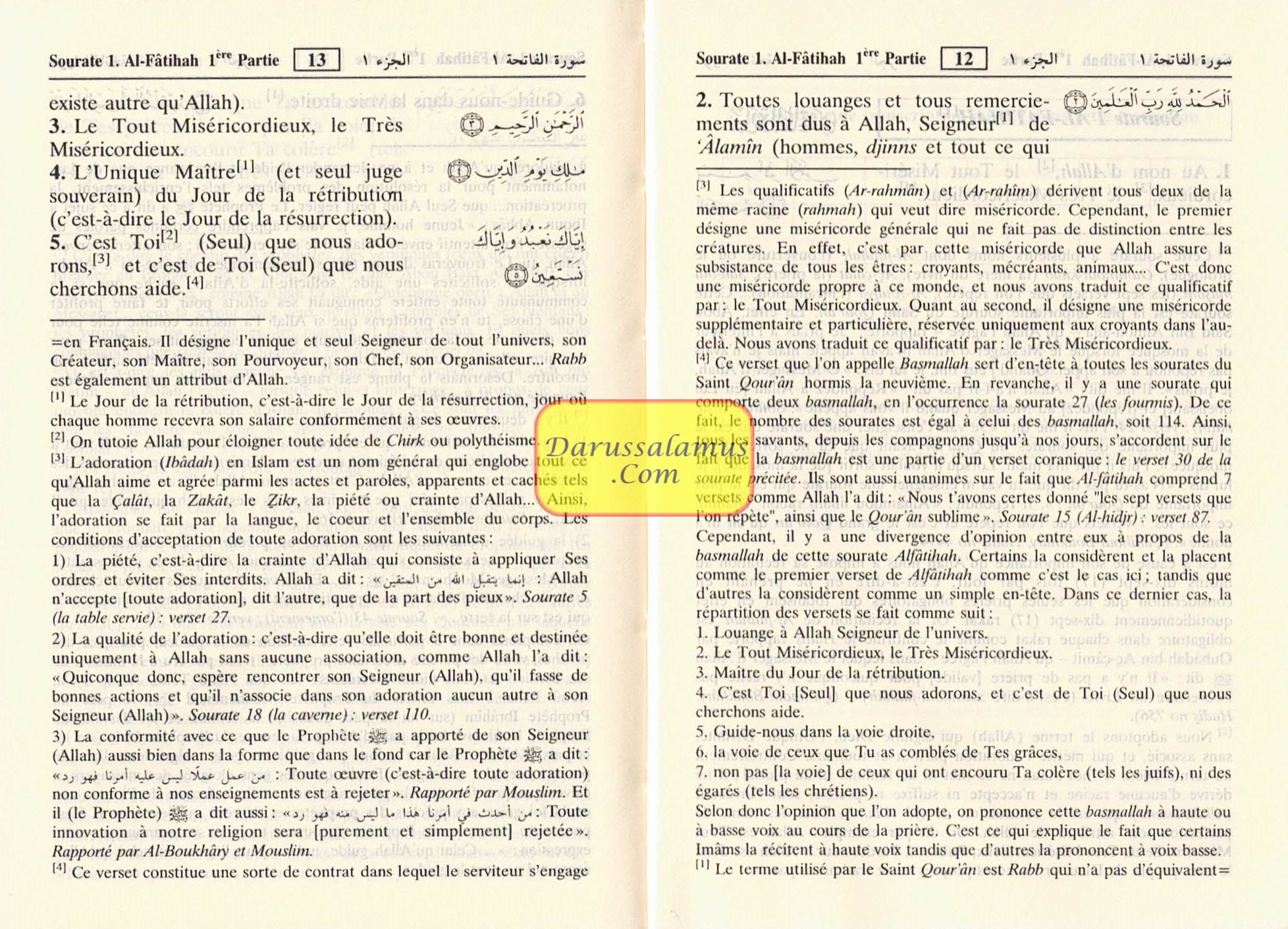 Quran in French Language : Le sens des versets du Saint Qouran (Pocket Size) By Cheikh Boureima Abdou Daouda、mySite、topwebapps