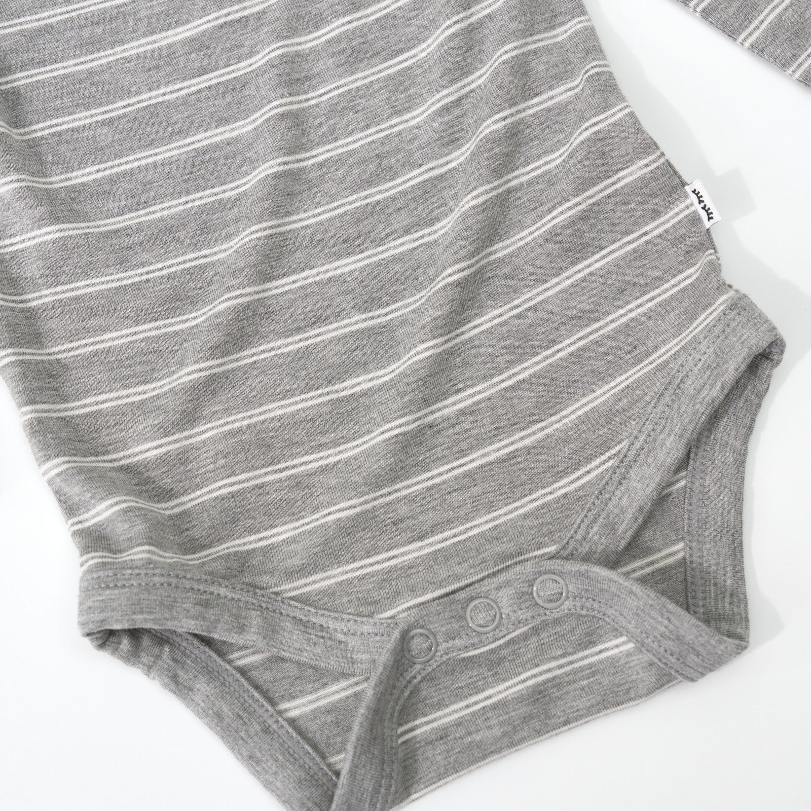 Light Heather Gray Stripes Bodysuit、mySite、g9winljtr