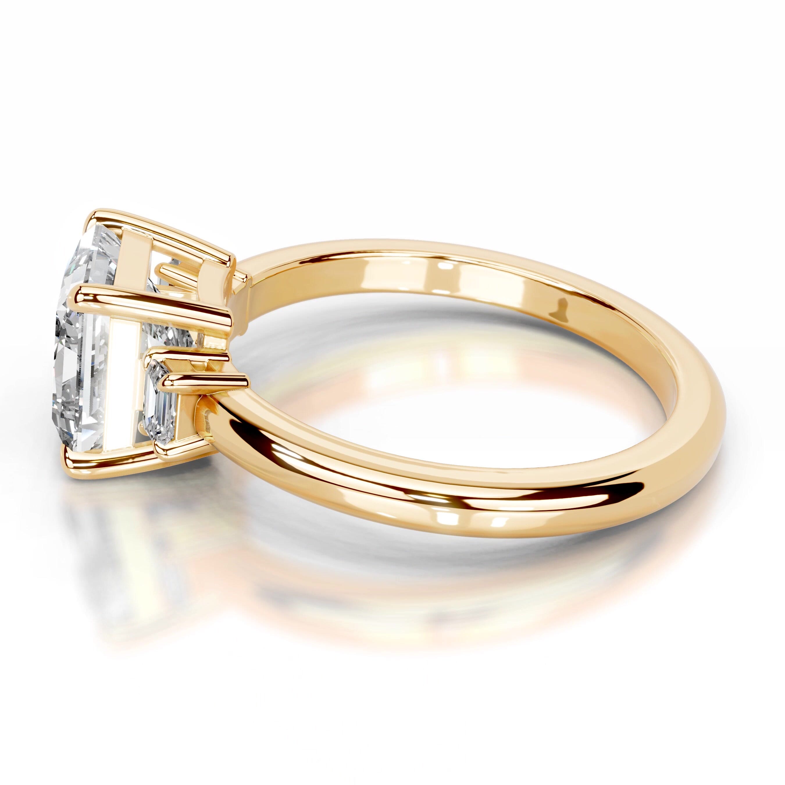 Luz Lab Grown Diamond Ring - 18K Yellow Gold、mySite、hinf8tx79