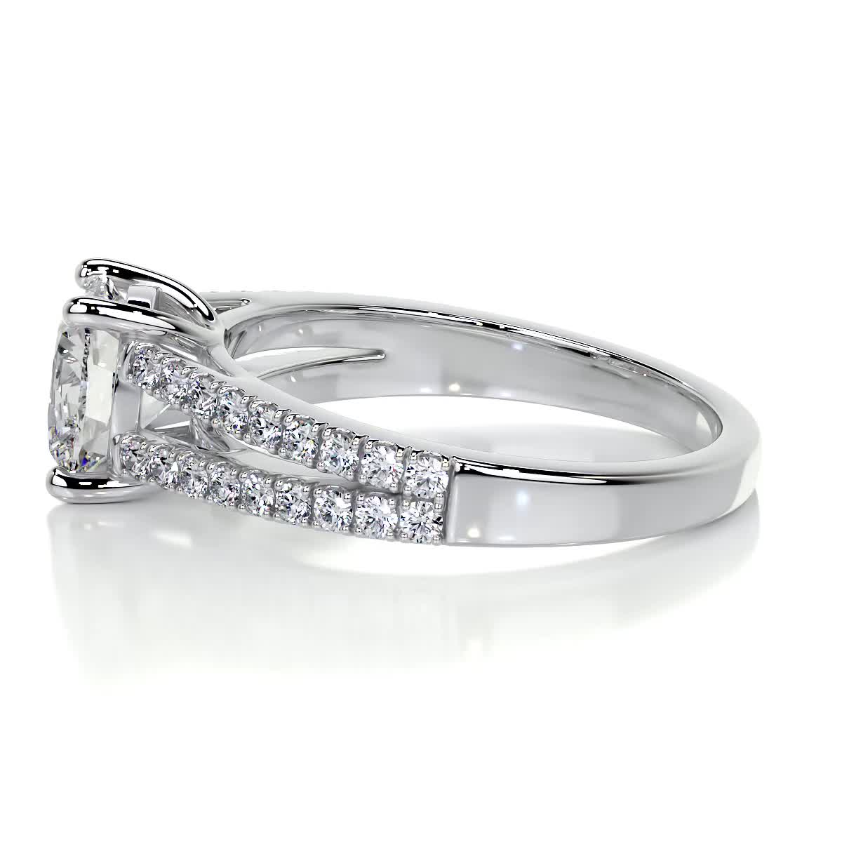 Sadie Lab Grown Diamond Ring -14K White Gold、mySite、hinf8tx79