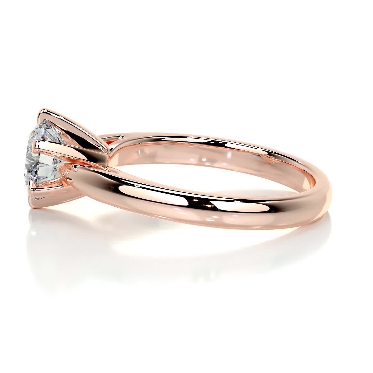 Talia Lab Grown Diamond Ring - 14K Rose Gold、mySite、hinf8tx79