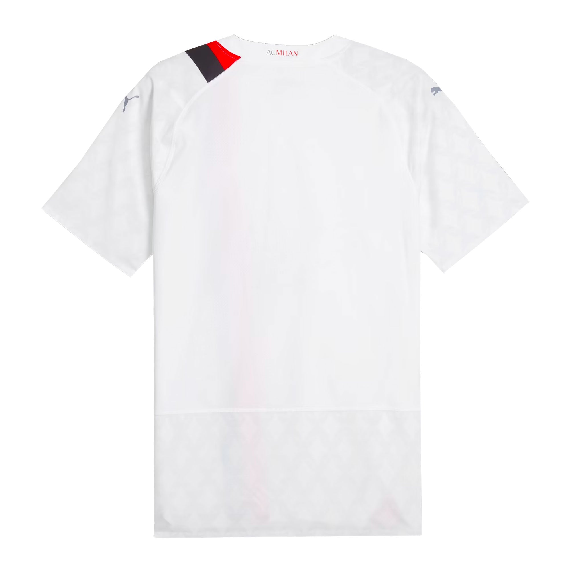 PUMA Men's AC Milan 2023/24 Authentic Away Jersey White/Grey、mySite、bottomscart