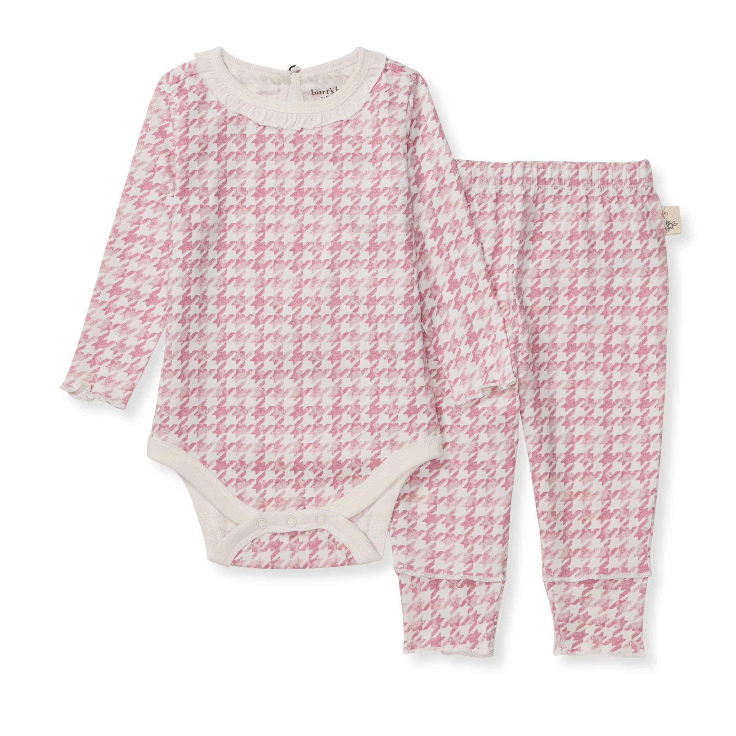  Houndstooth Baby Girl Bodysuit & Pant Set、mySite、layawaytickets