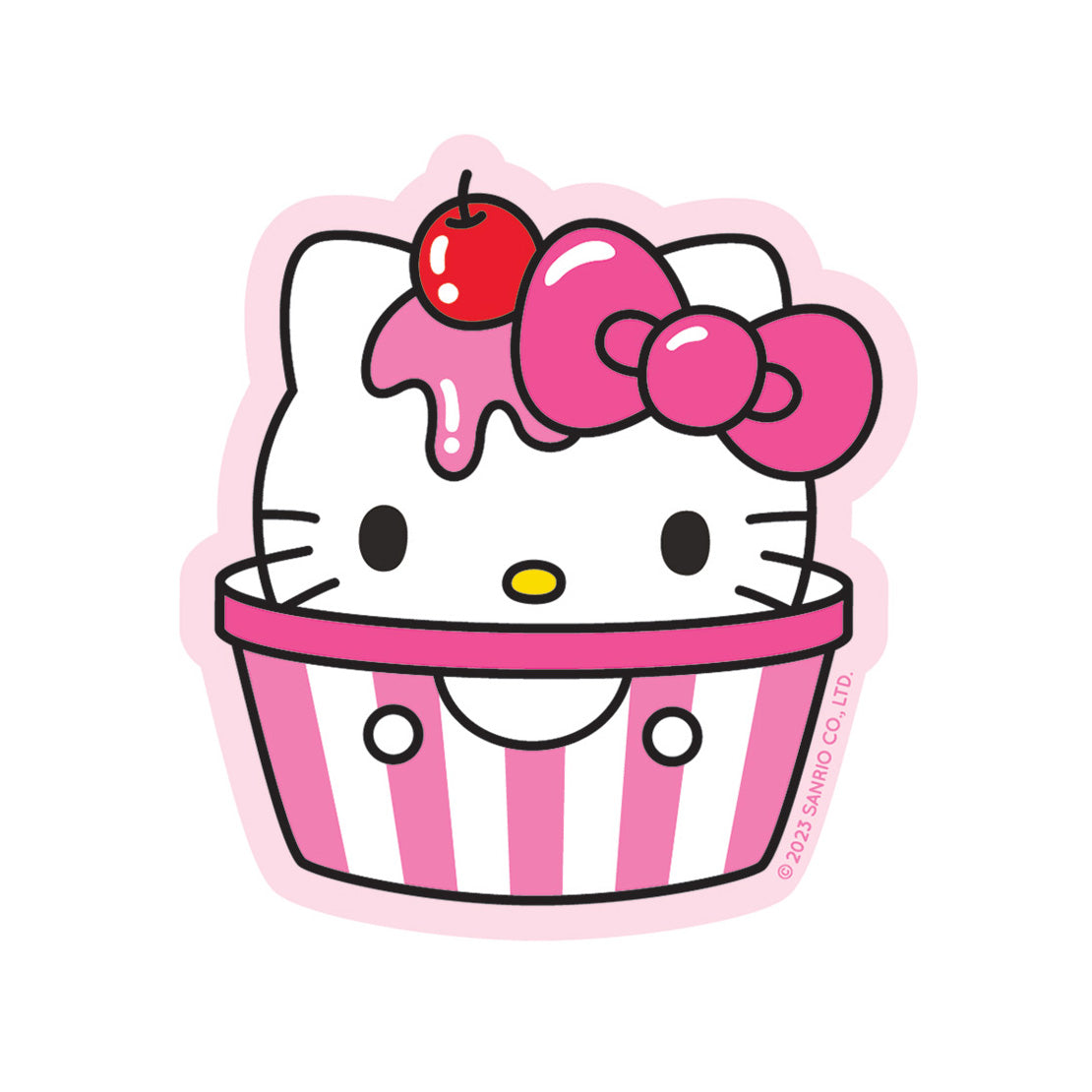  Hello Kitty Milk Cart Scratch 'n Sniff Stickers、mySite、ghnorth