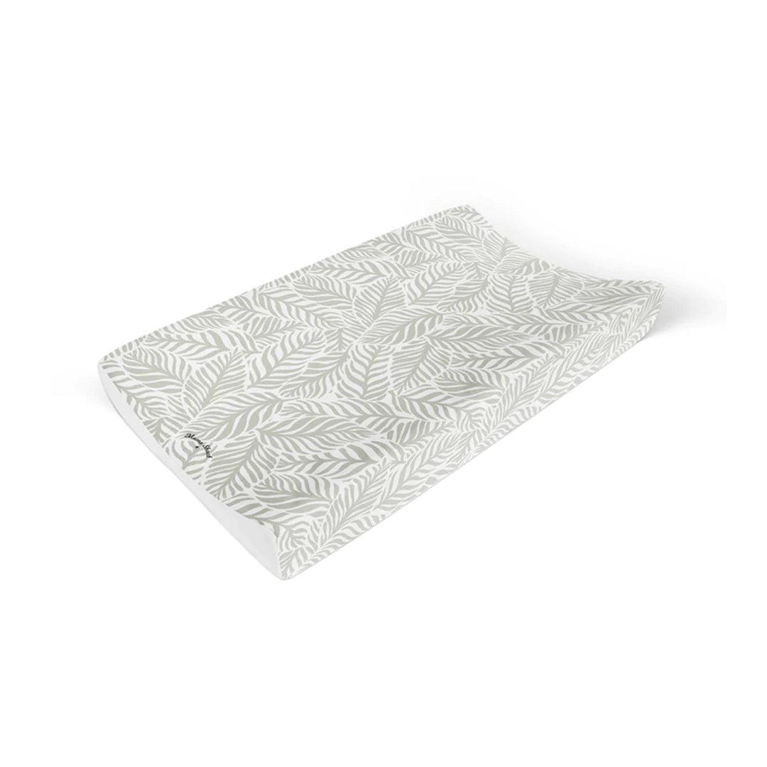  Mama Shack Anti Roll Changing Mat - Linear Leaf / Sage、mySite、merchandisen