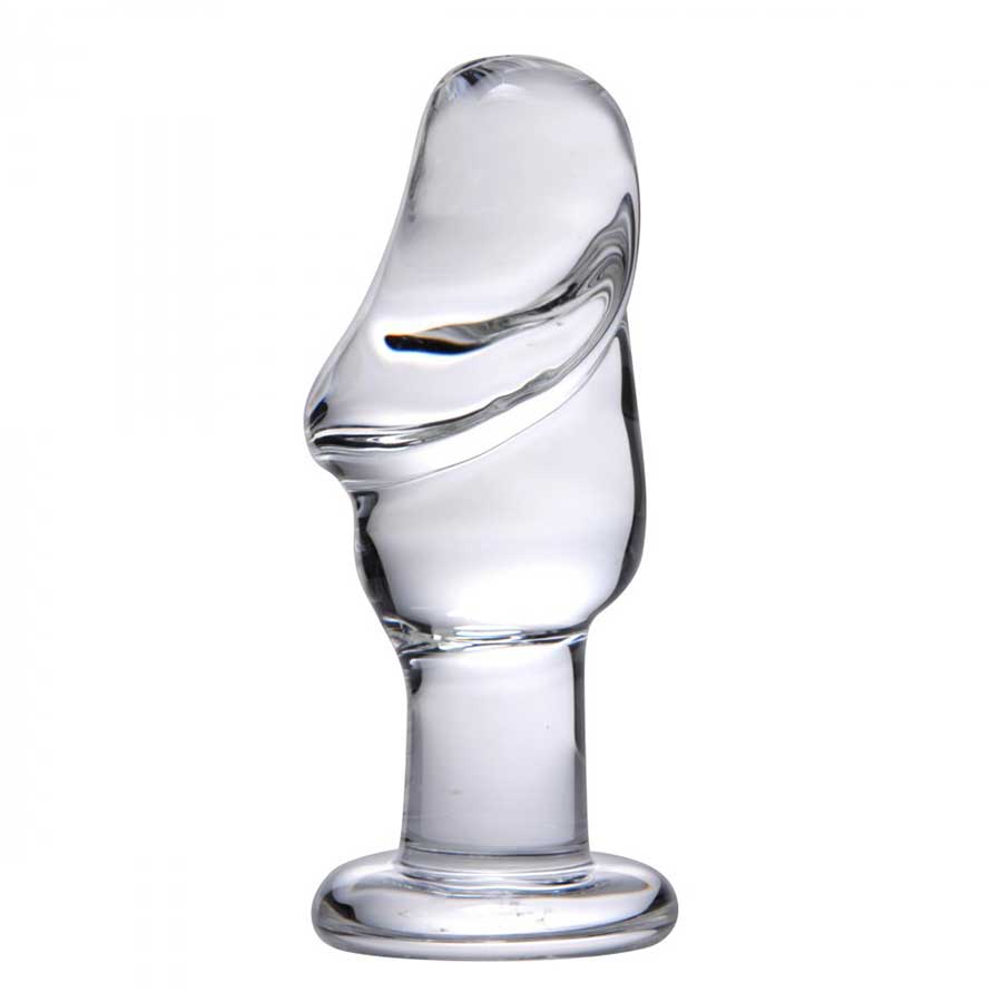 Asvini Glass Penis Shaped Anal Plug by Trinity Vibes、mySite、bottomscart