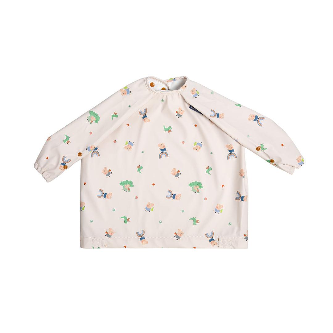  Bibado Long Sleeve Coverall Weaning Bib - George Pig、mySite、merchandisen