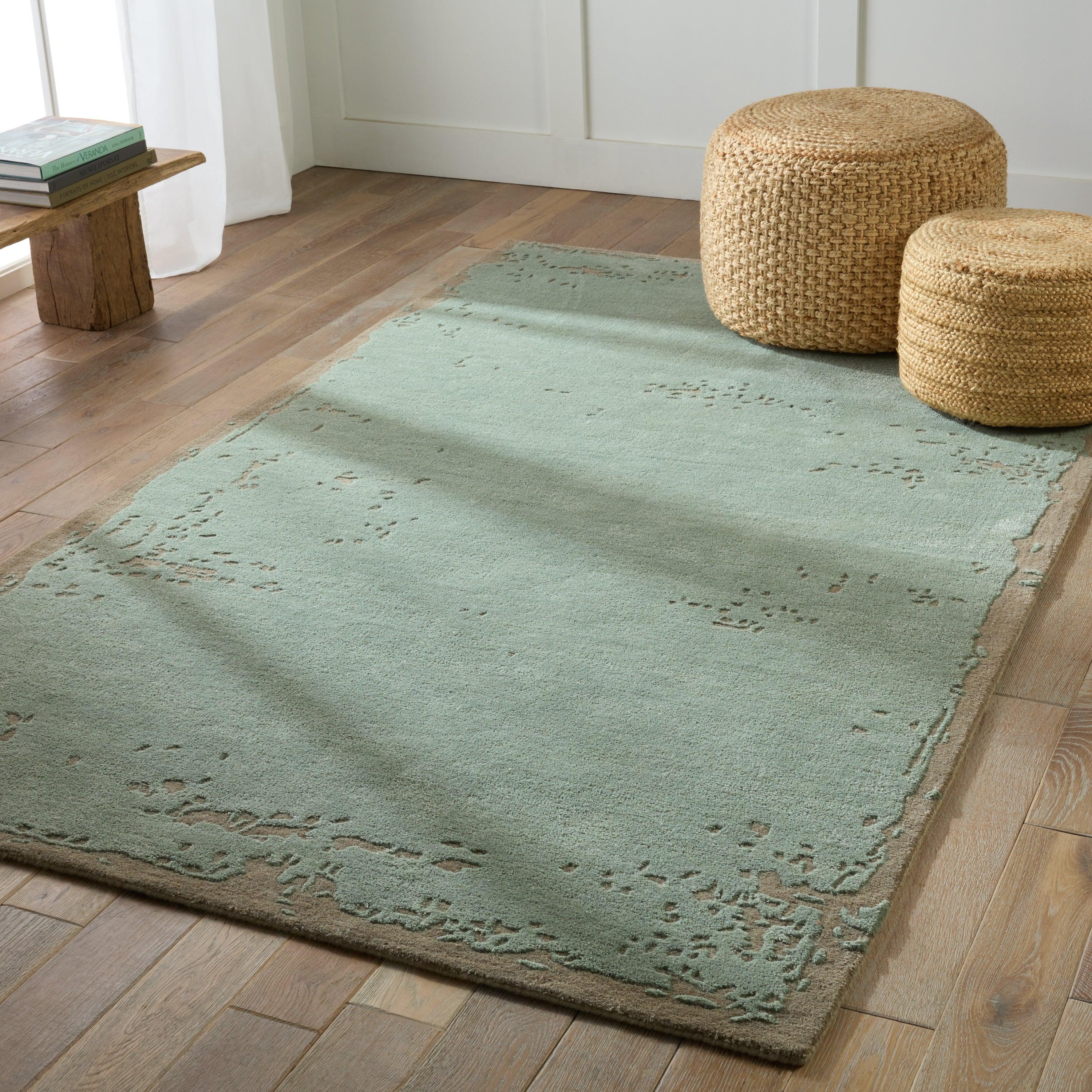 Avenue Handmade Abstract Sage Taupe Area Rug、mySite、gigharbornorthrealestate