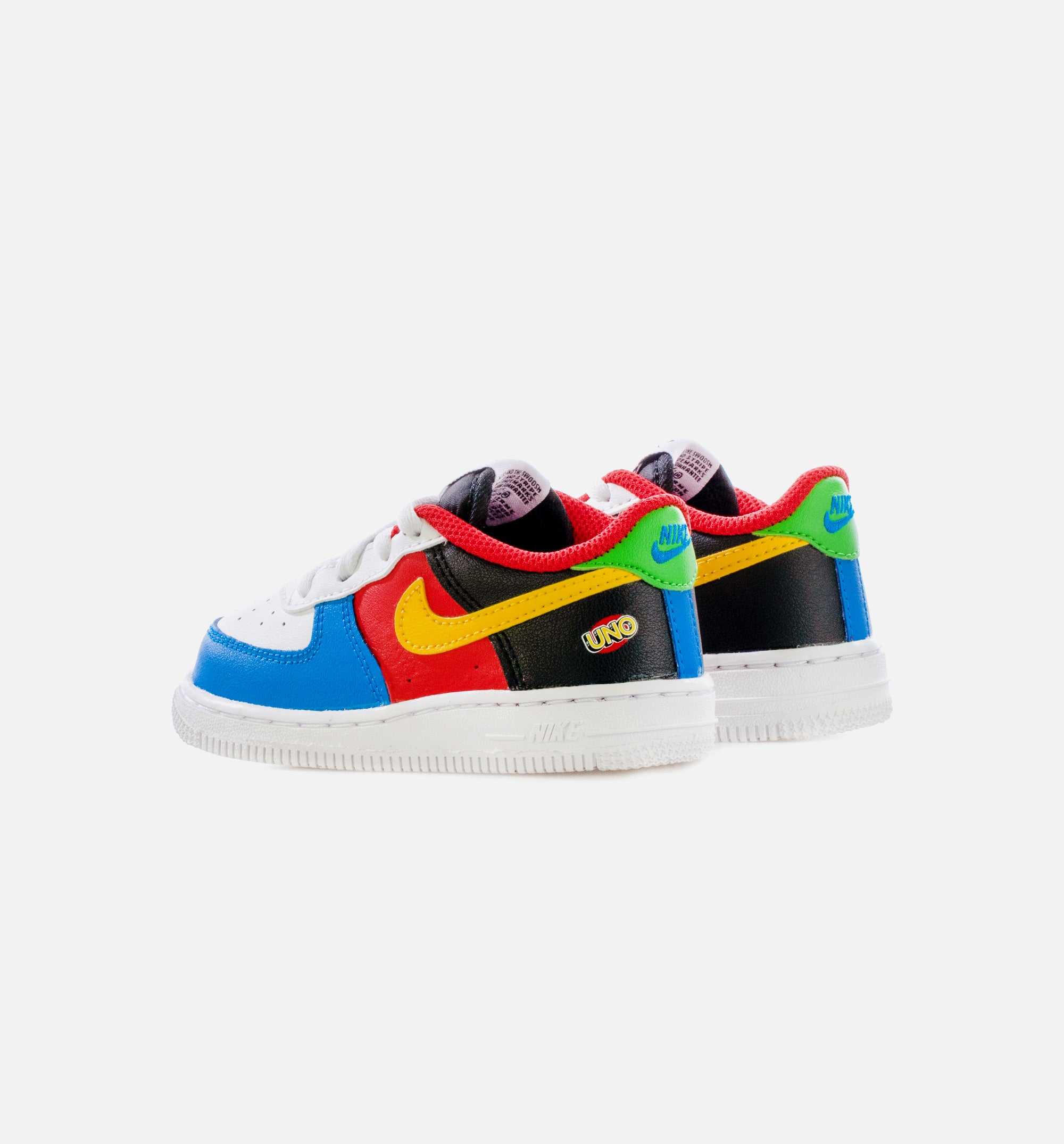Air Force 1 UNO Infant Toddler Lifestyle Shoe - Black/Red/Multi Free Shipping、mySite、dreamappss
