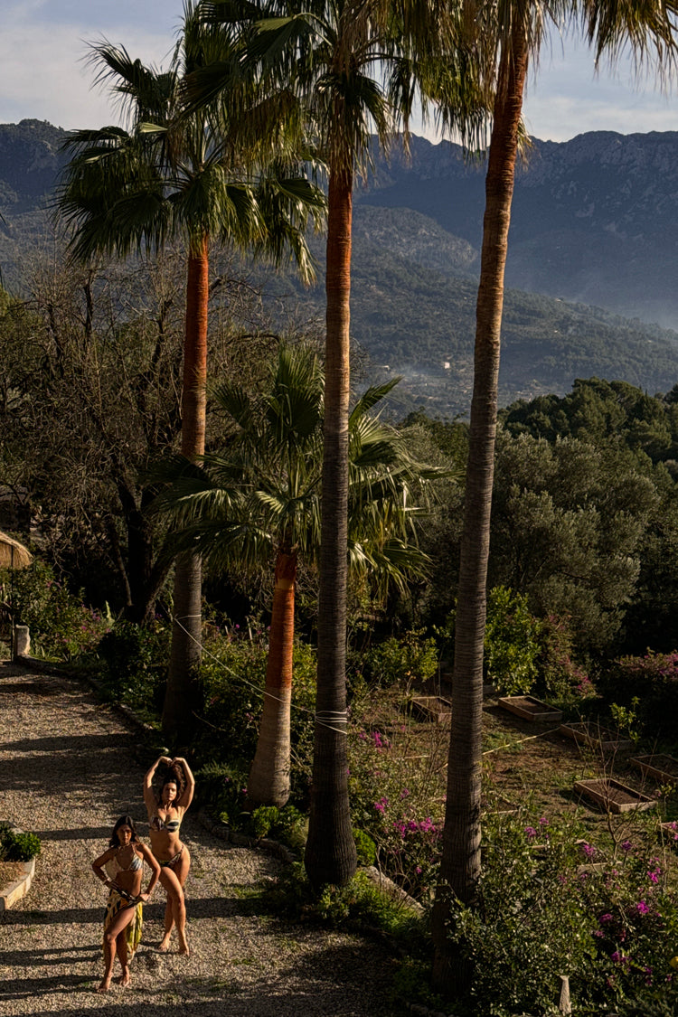 Palm Cupped Bikini Top、mySite、solidvoid