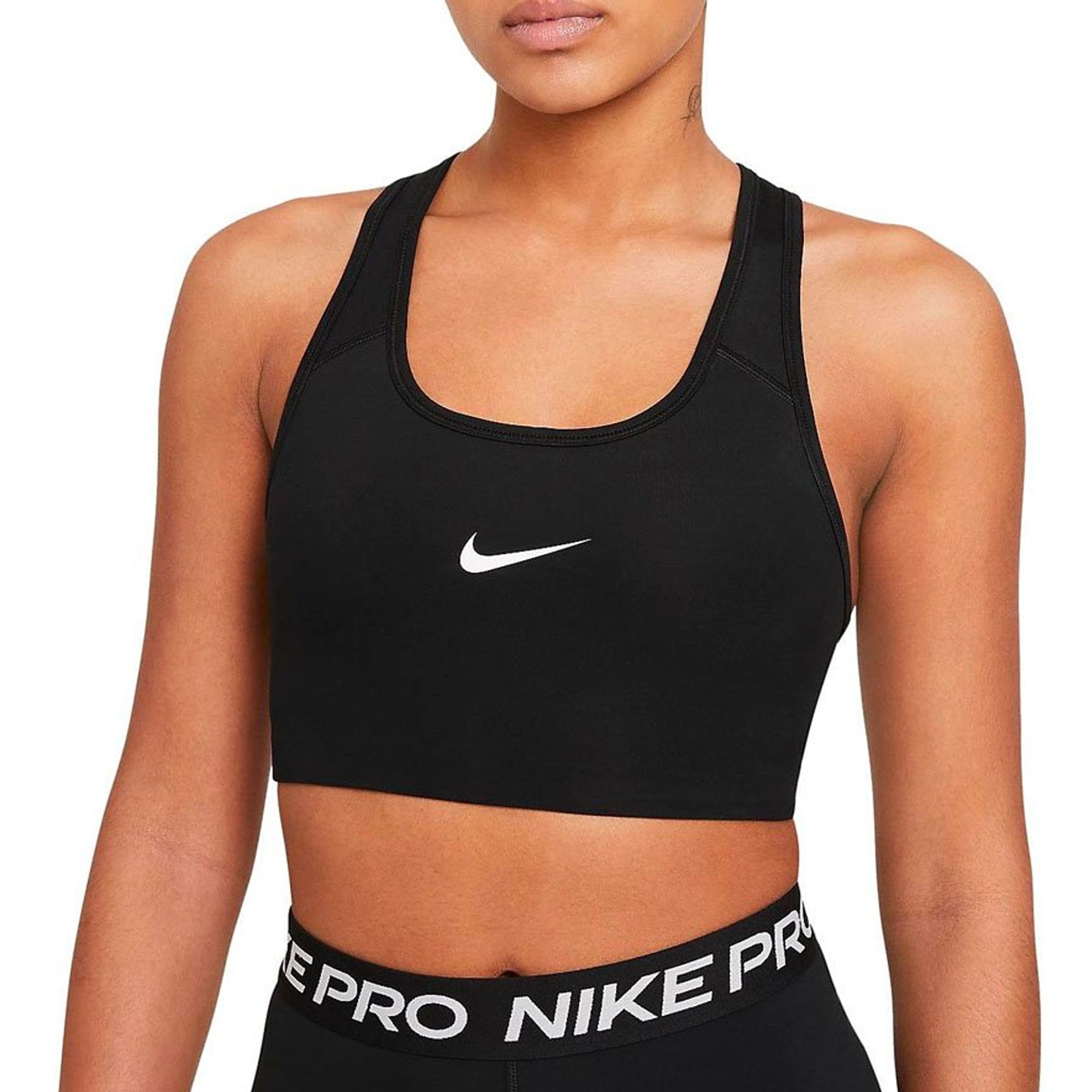 Nike Women's Swoosh 2.0 Sports Bra Black、mySite、noshort
