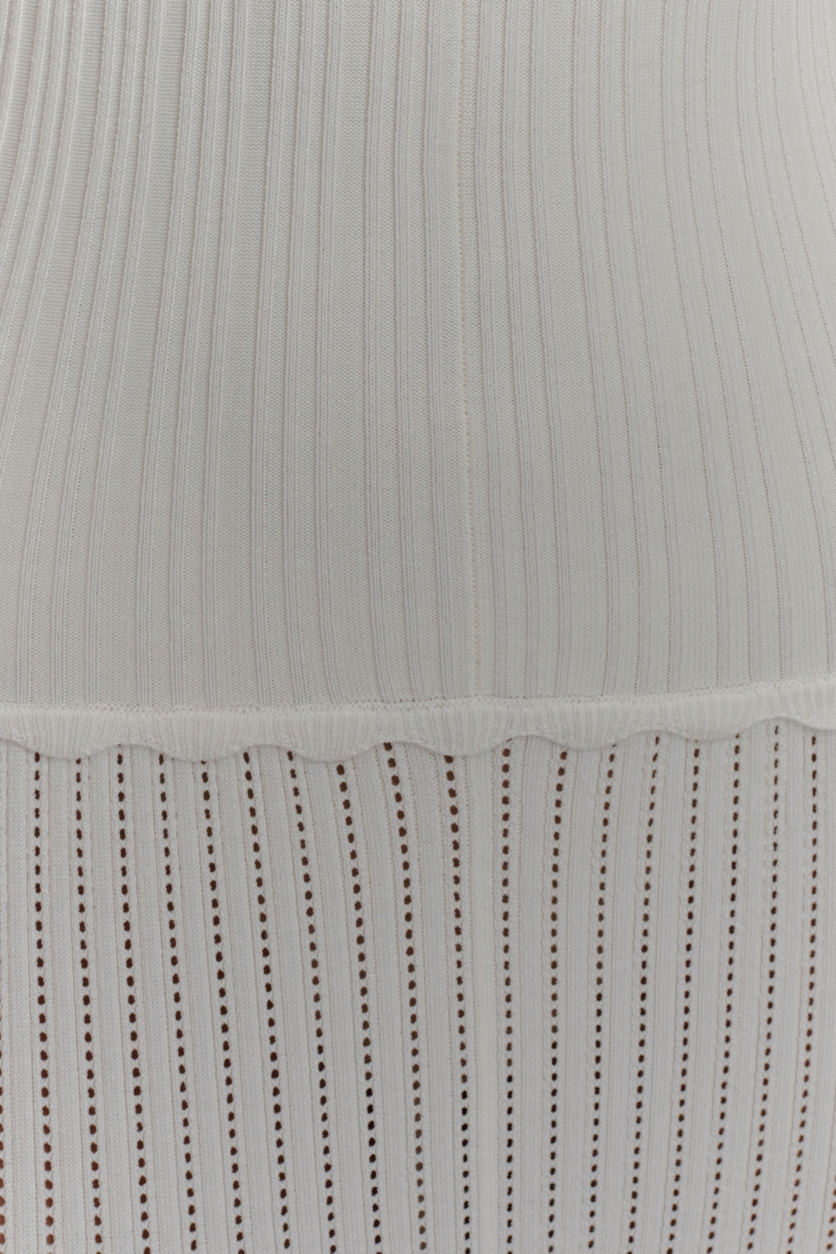 Finley Pointelle Knit Maxi Dress - Ivory、mySite、solidvoid