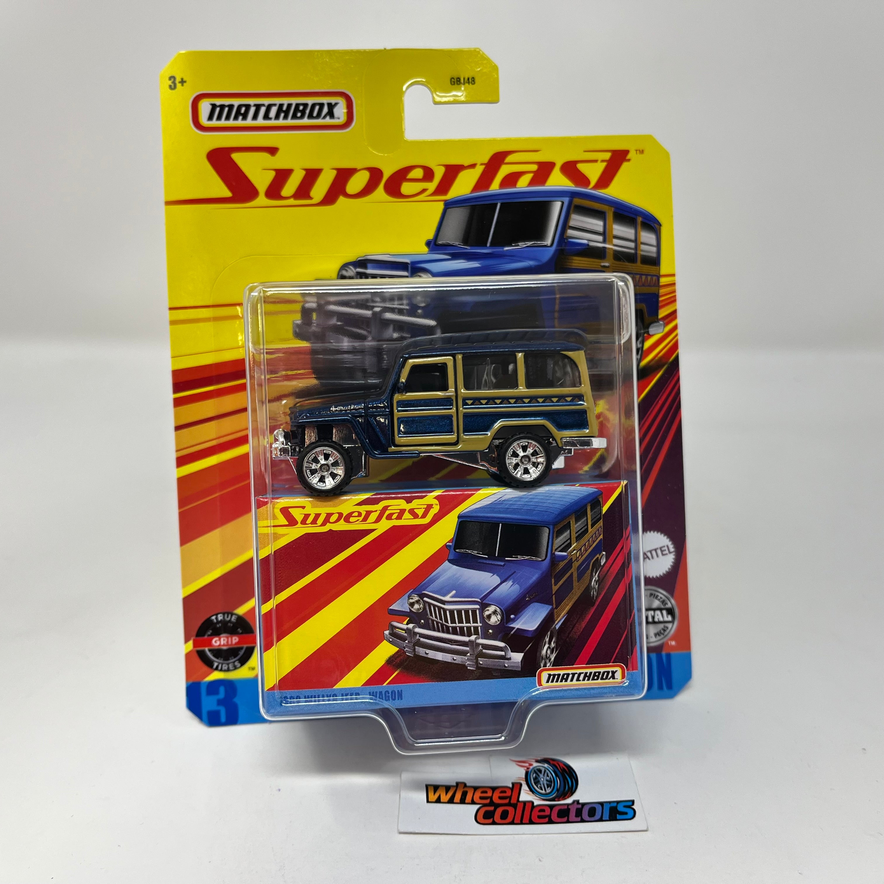 1962 Willys Jeep Wagon #13 * Matchbox Superfast Series、mySite、hgirdovlk