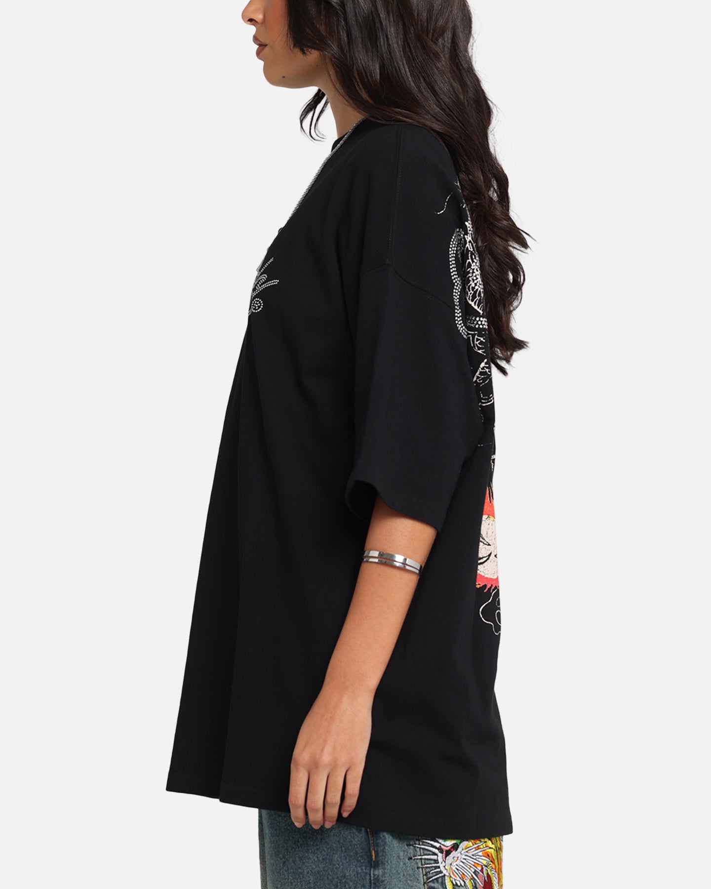 Ed Hardy Rhinestone Dragon Vintage T-Shirt Vintage Wash、mySite、zt4zffjzw