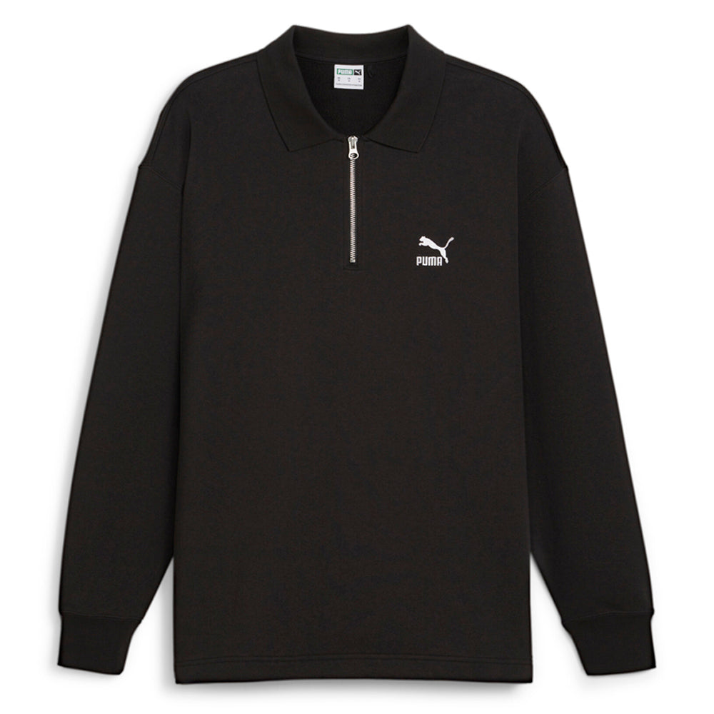 Better Classics Collared Long Sleeve Quarter Zip Pullover Shirt、mySite、gtrtttuynbv