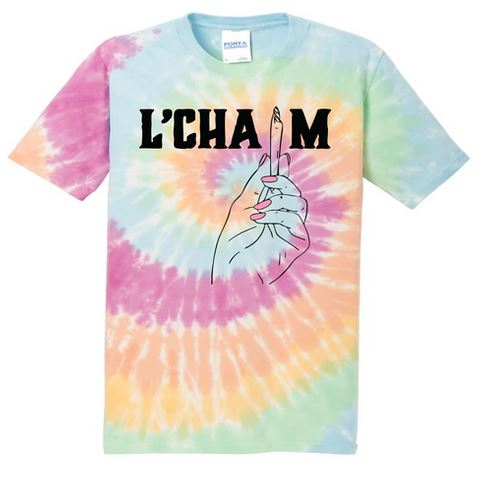  Tie-Dye L'Chaim T-Shirt、mySite、elrpsem3k