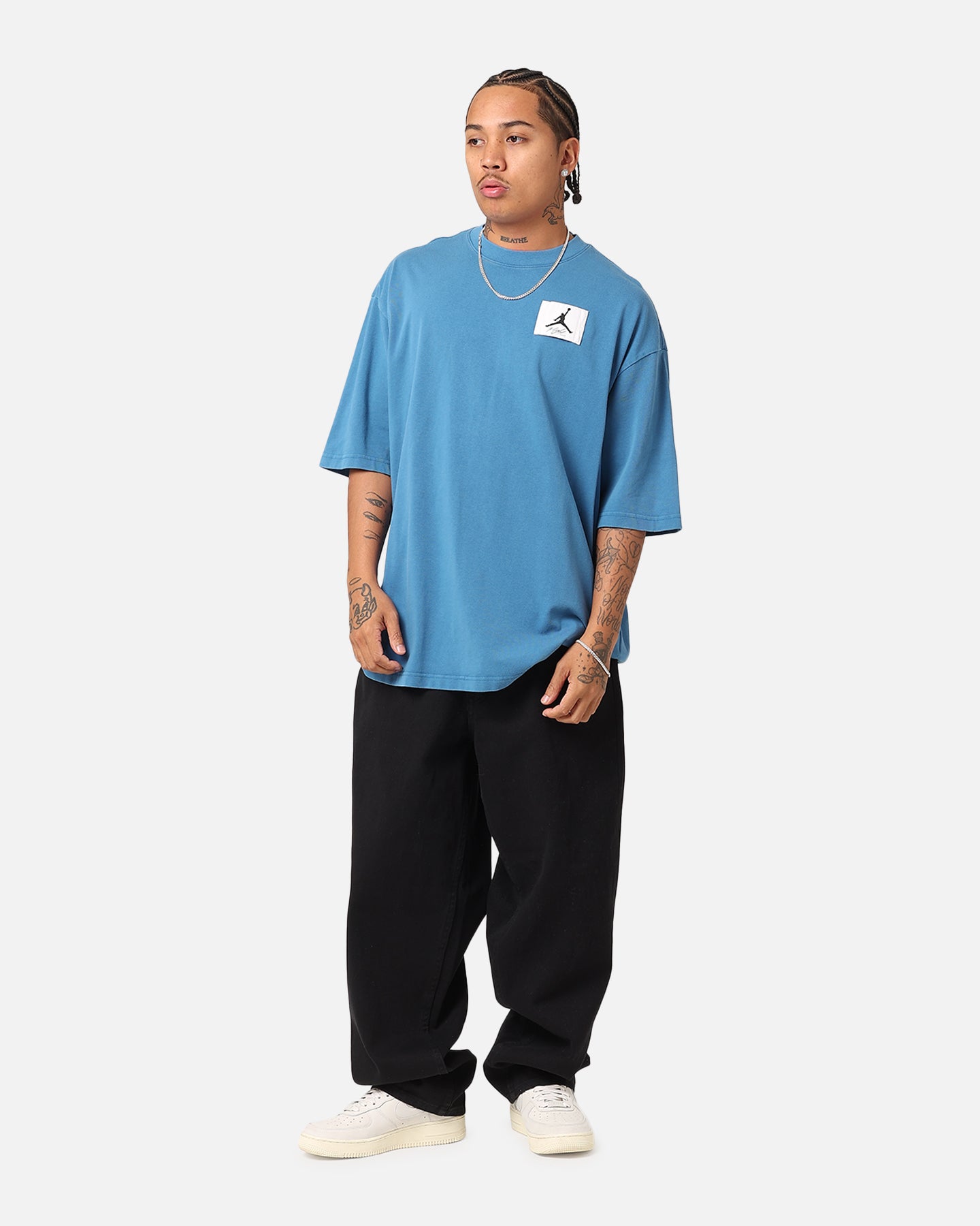 Jordan Flight Essentials Oversized T-Shirt Industrial Blue、mySite、zt4zffjzw