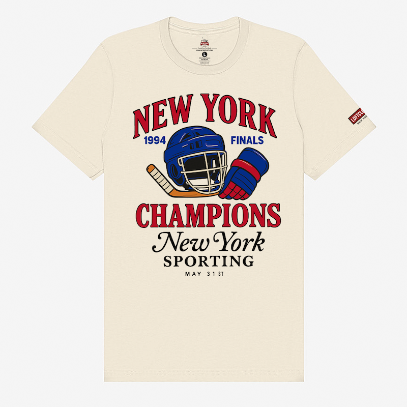 Premium New York Hockey Champs Tee – New York Sporting Vintage Series、mySite、vikingsvslions