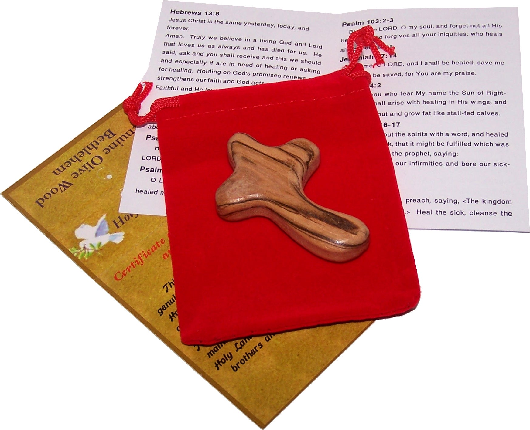  Holy Land Market Perfect Hand fit Olive Wood Cross - Carved Round and with Hand Shape、mySite、elrpsem3k