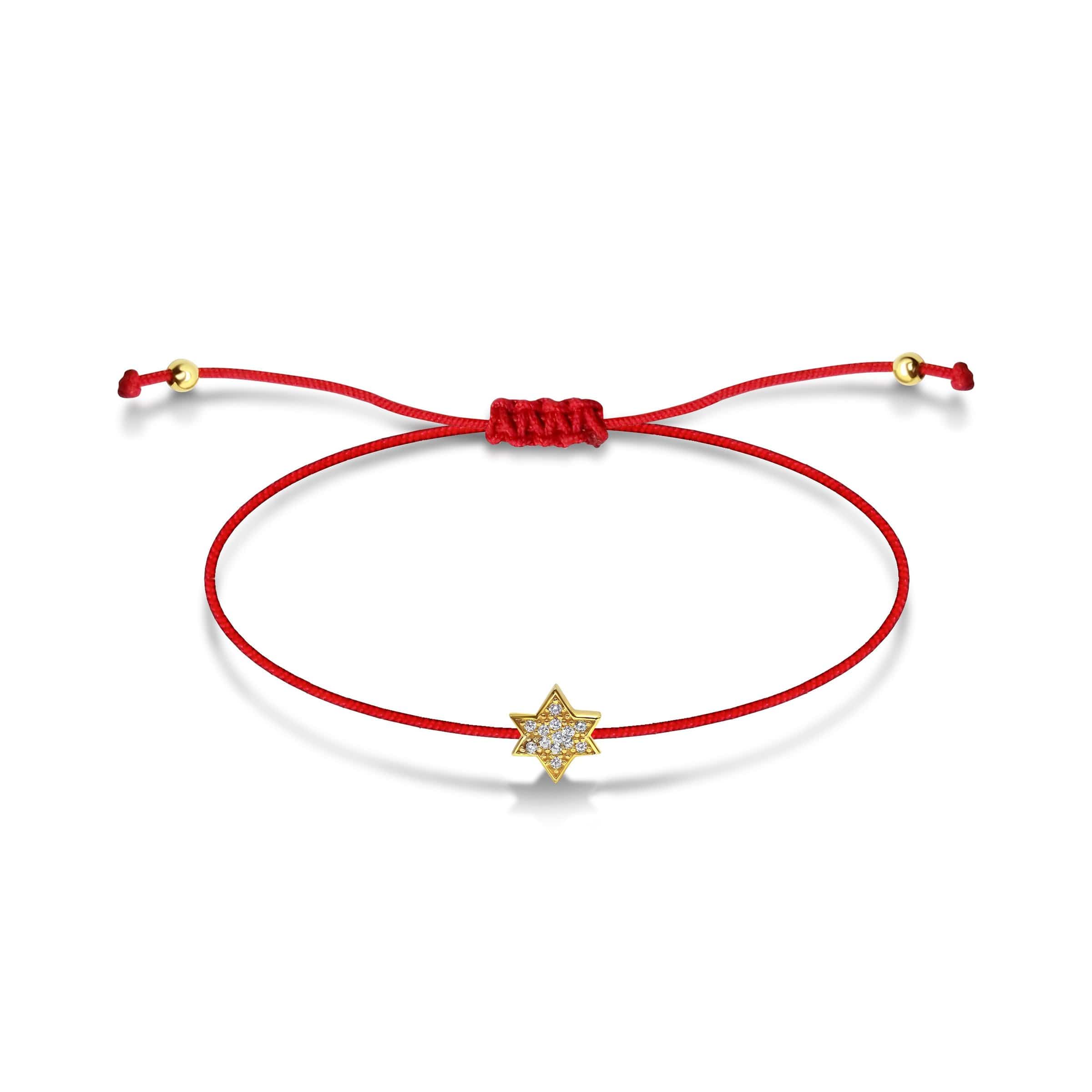 Red String Star of David Bracelet、mySite、topwebapps