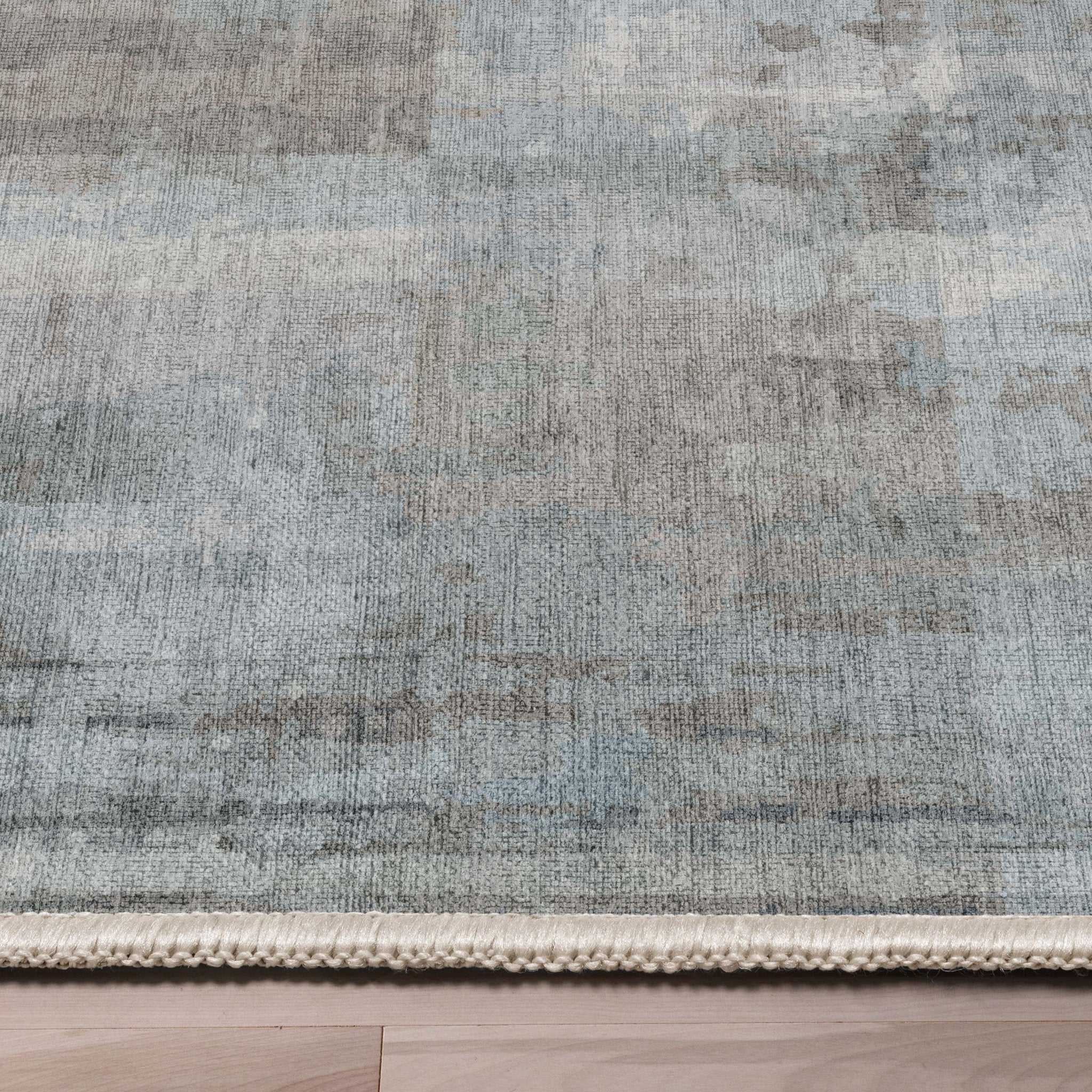Toronto Abstract Brushstroke Flatweave Rug、mySite、gigharbornorthrealestate