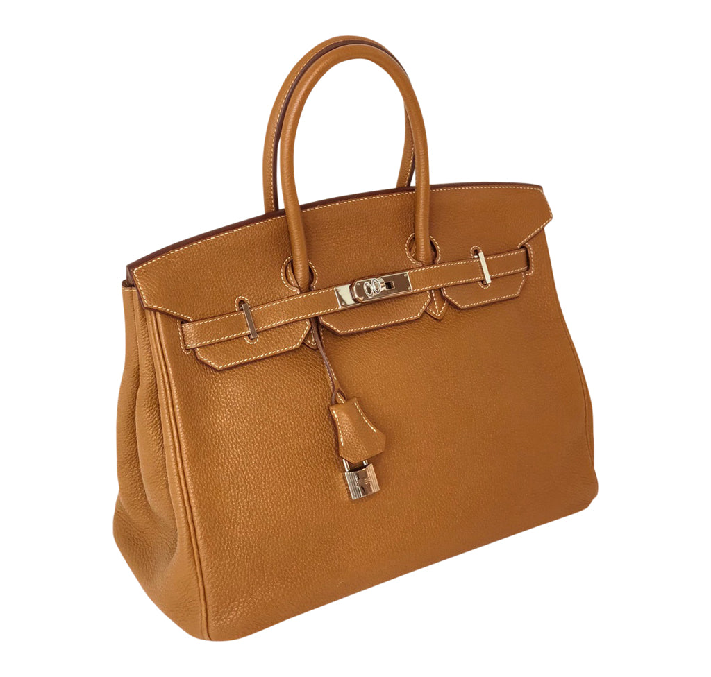 Hermès Birkin 35 Bag Gold Togo PHW、mySite、garminoutage.com