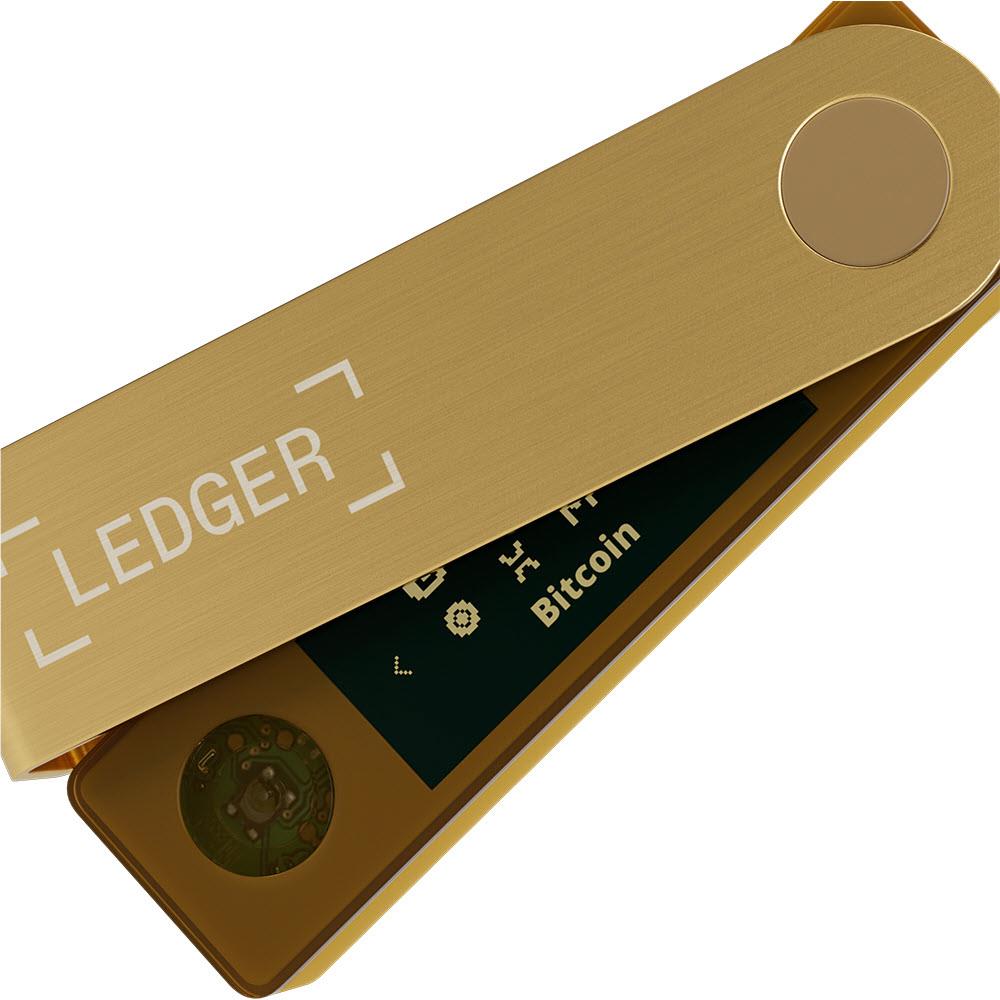 Ledger Nano X Digital Wallet (Gold)、mySite、camillekostekn