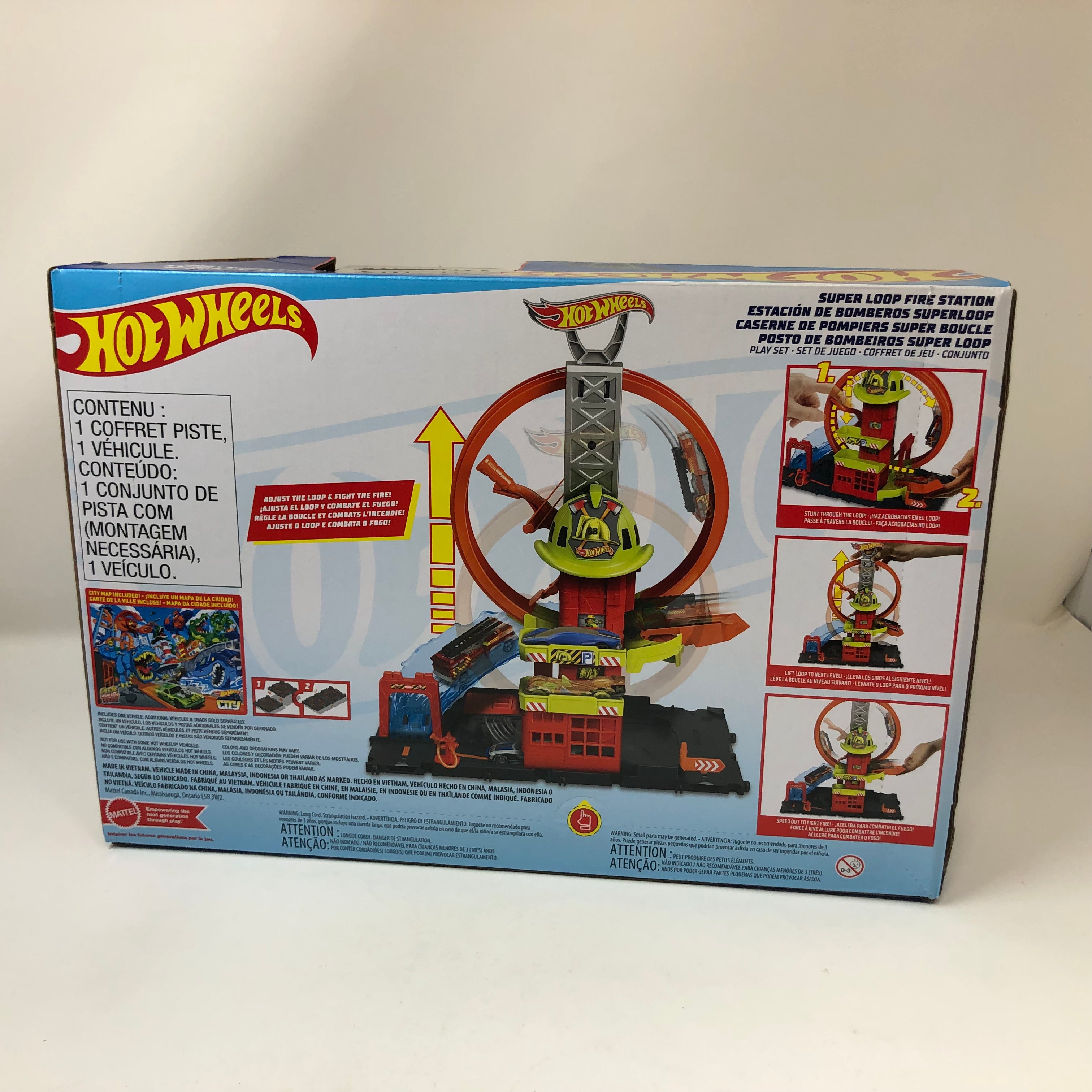 Super Loop Fire Station * Hot Wheels City Track Pack、mySite、hgirdovlk