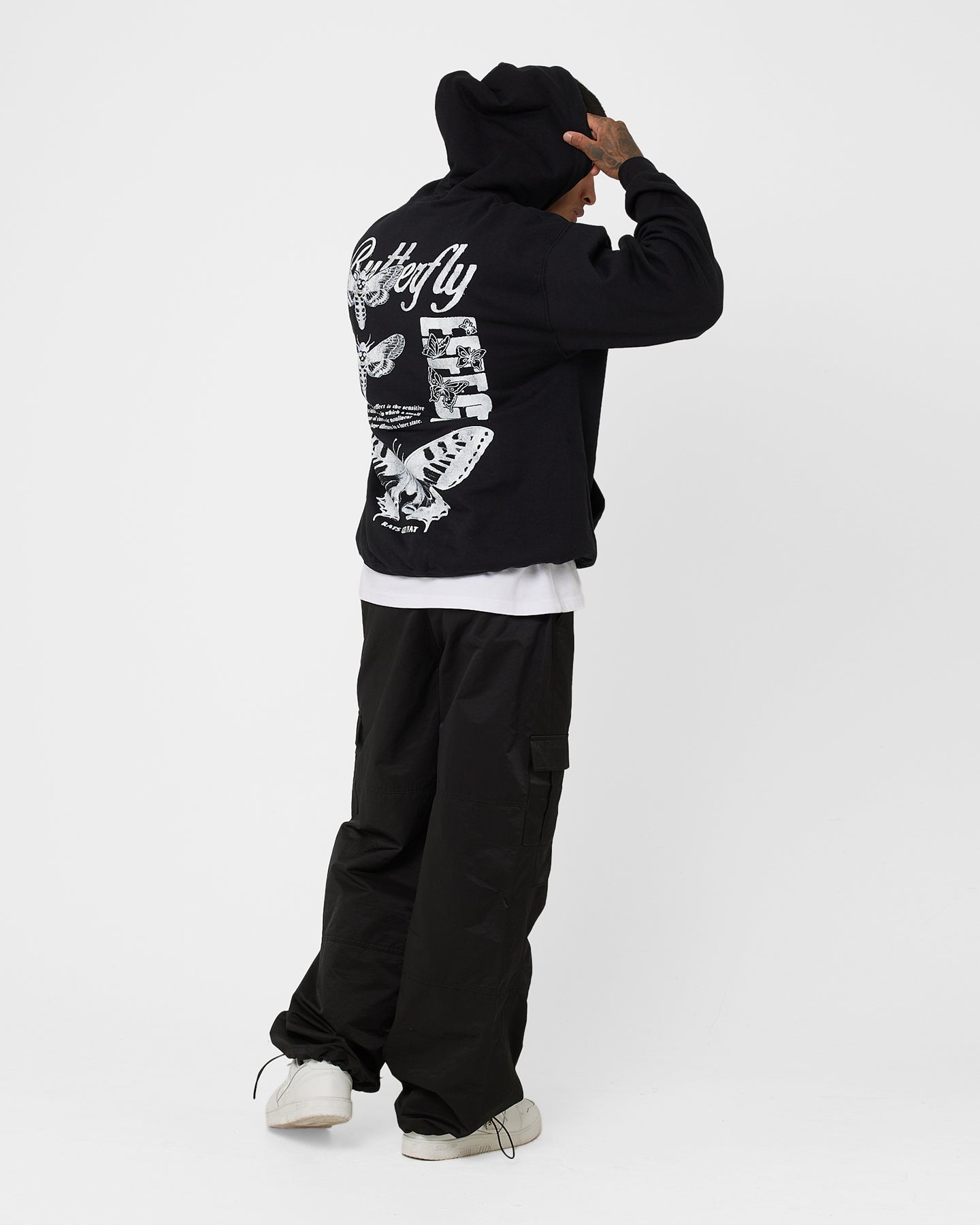 Rats Get Fat Butterfly Effect Hoodie Black、mySite、zt4zffjzw