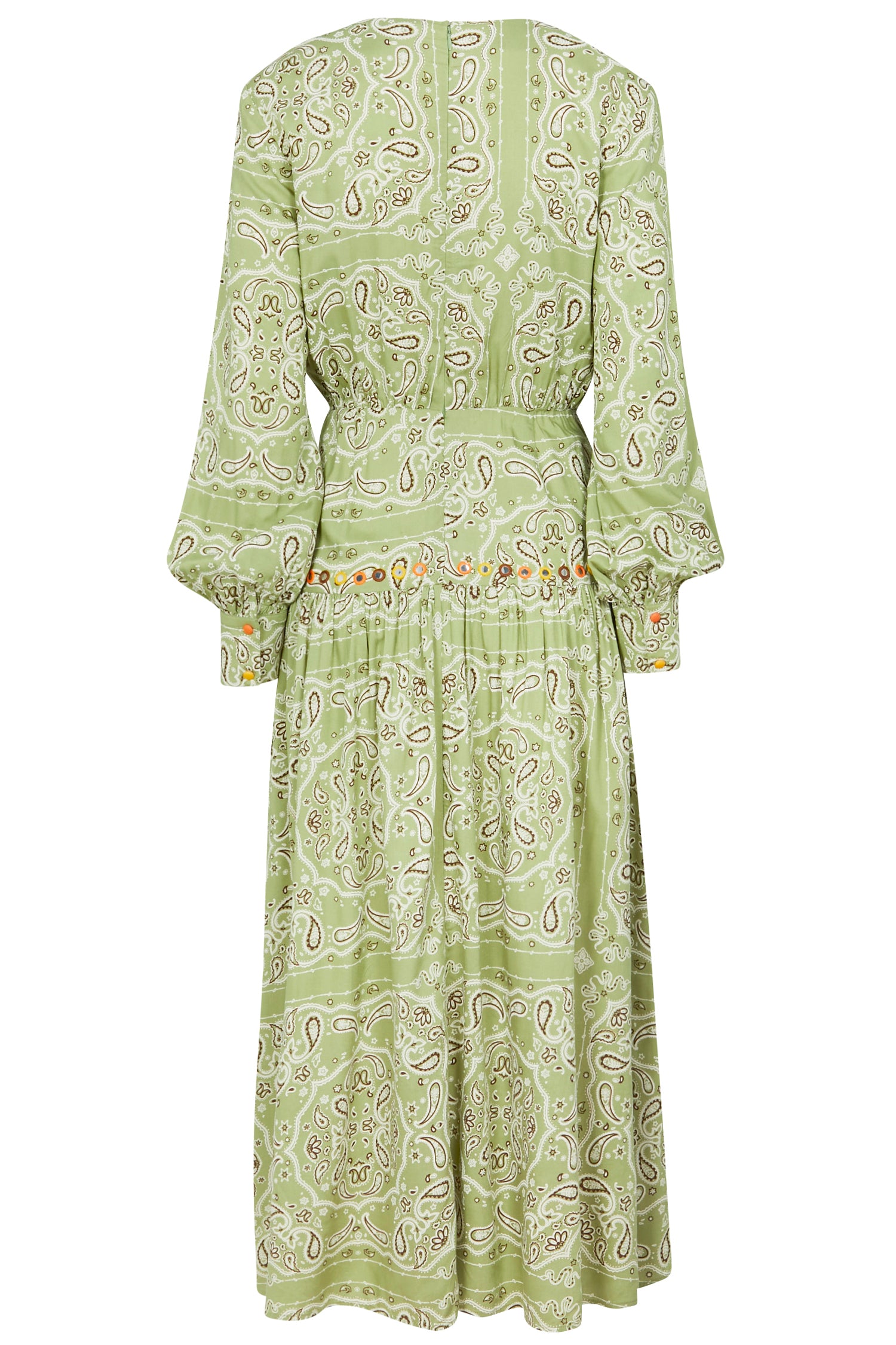 Khaki Bandana Indie Dress、mySite、solidvoid