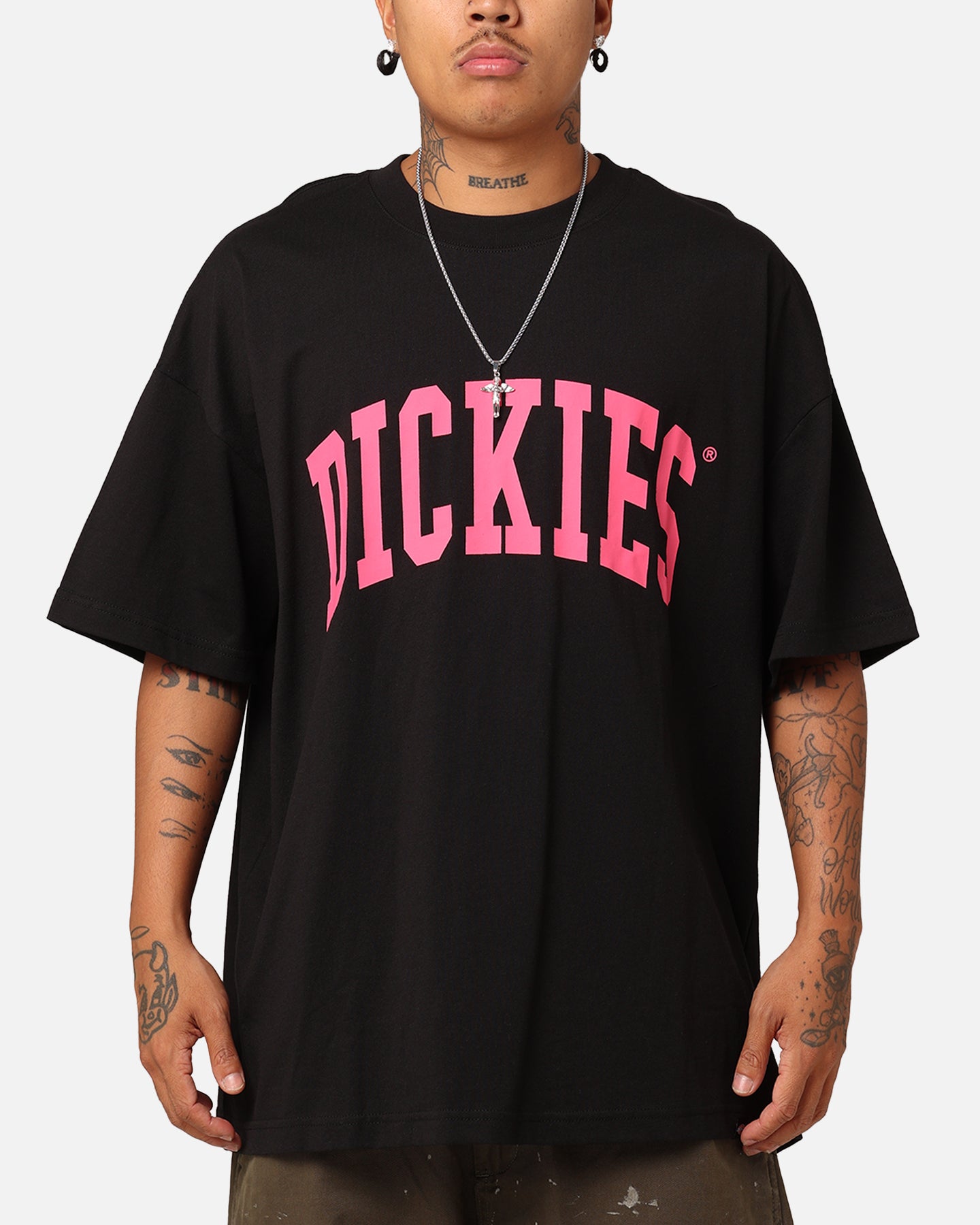 Dickies Arch 330 T-Shirt Black/Pink、mySite、zt4zffjzw