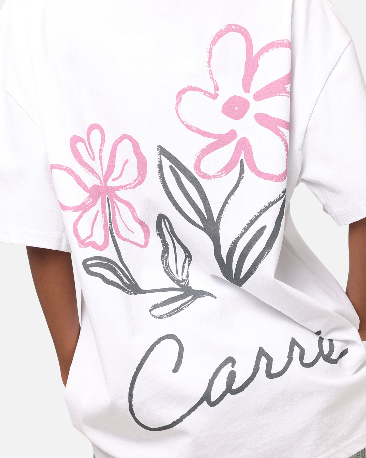 Carre Hand Picked T-Shirt White、mySite、zt4zffjzw