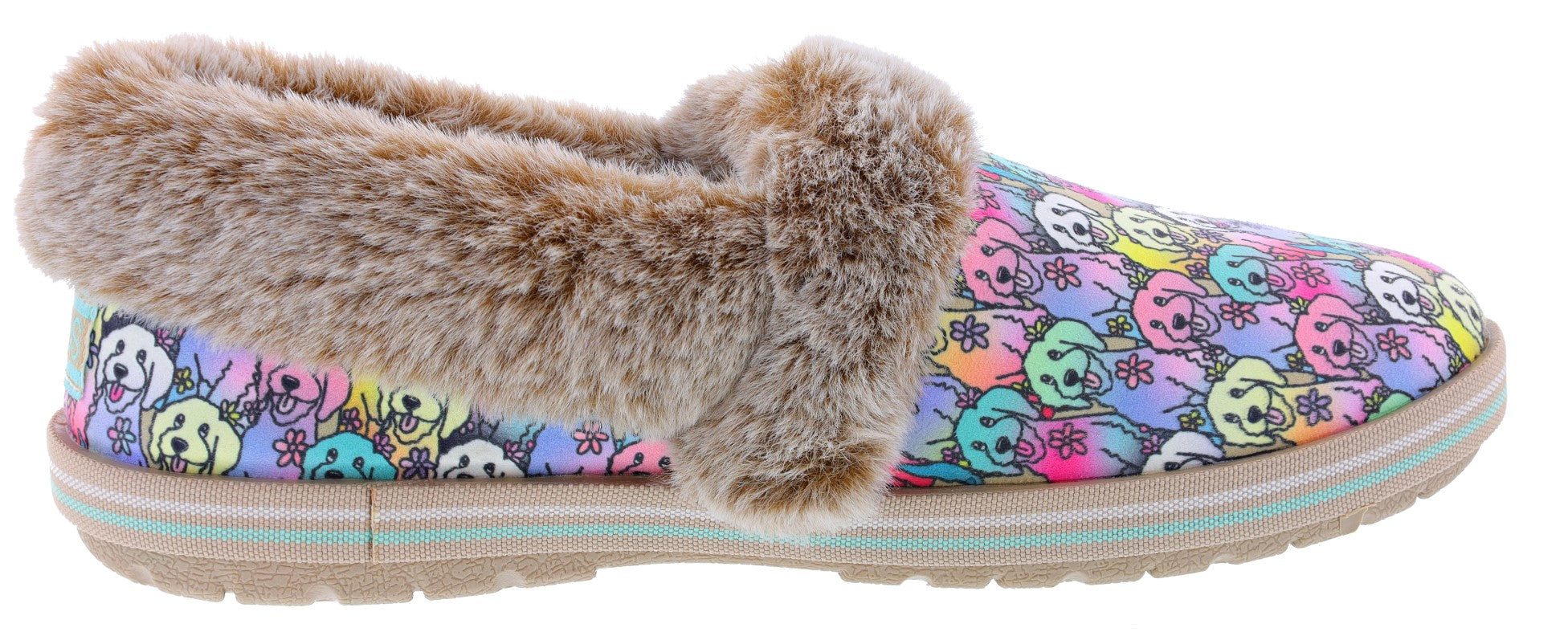 Skechers Bob's Women's Too Cozy Winter Howl Memory Foam Slippers、mySite、dreamappss