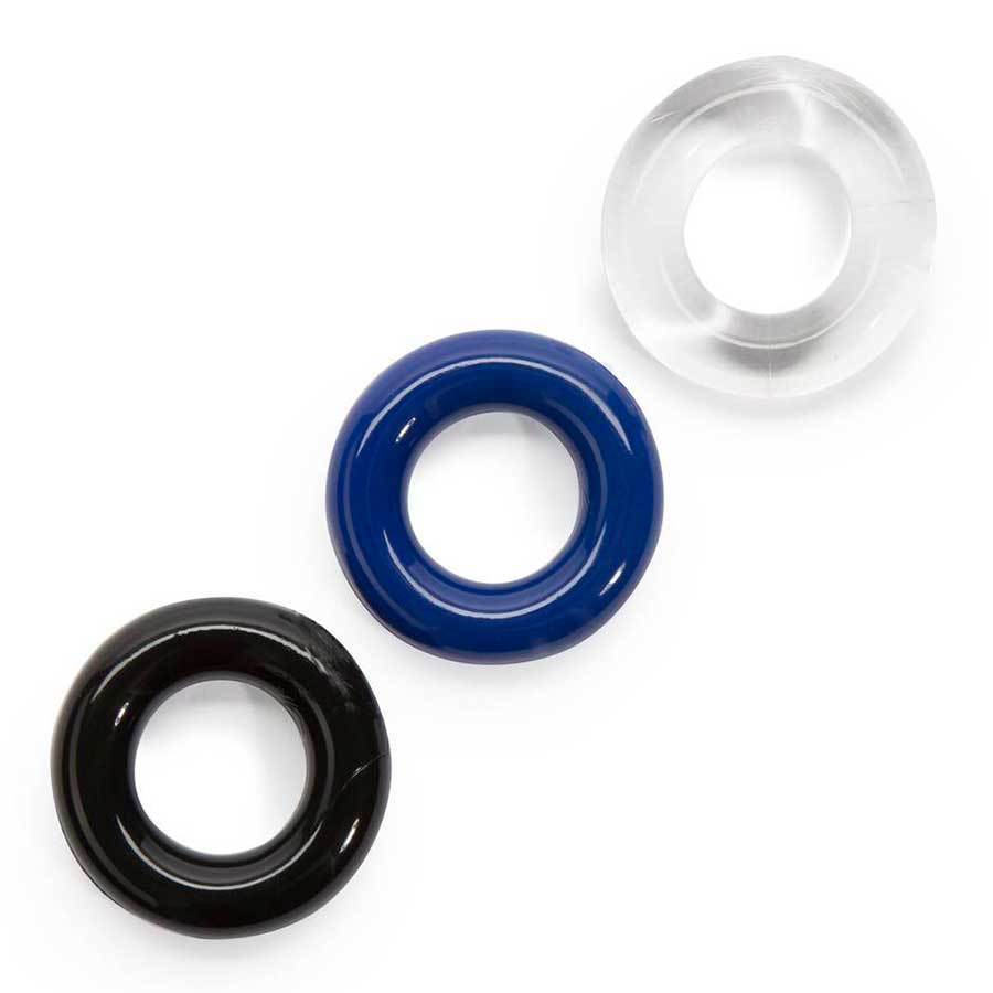 Stretchy Stamina Cock Rings 3 Pack by Renegade、mySite、bottomscart