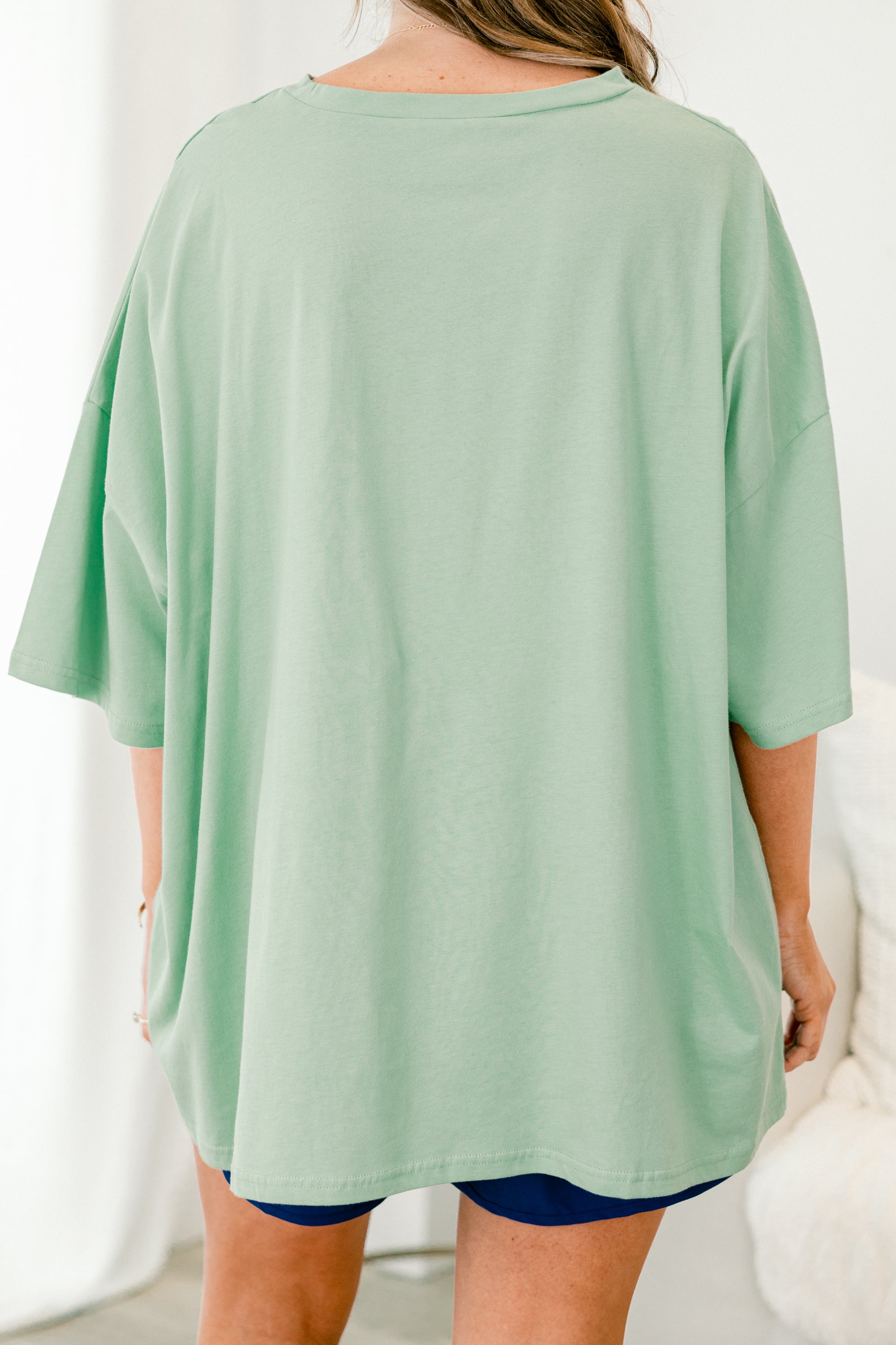  Lake Bummin' Boyfriend Tee, Light Green、mySite、justintrudeaud
