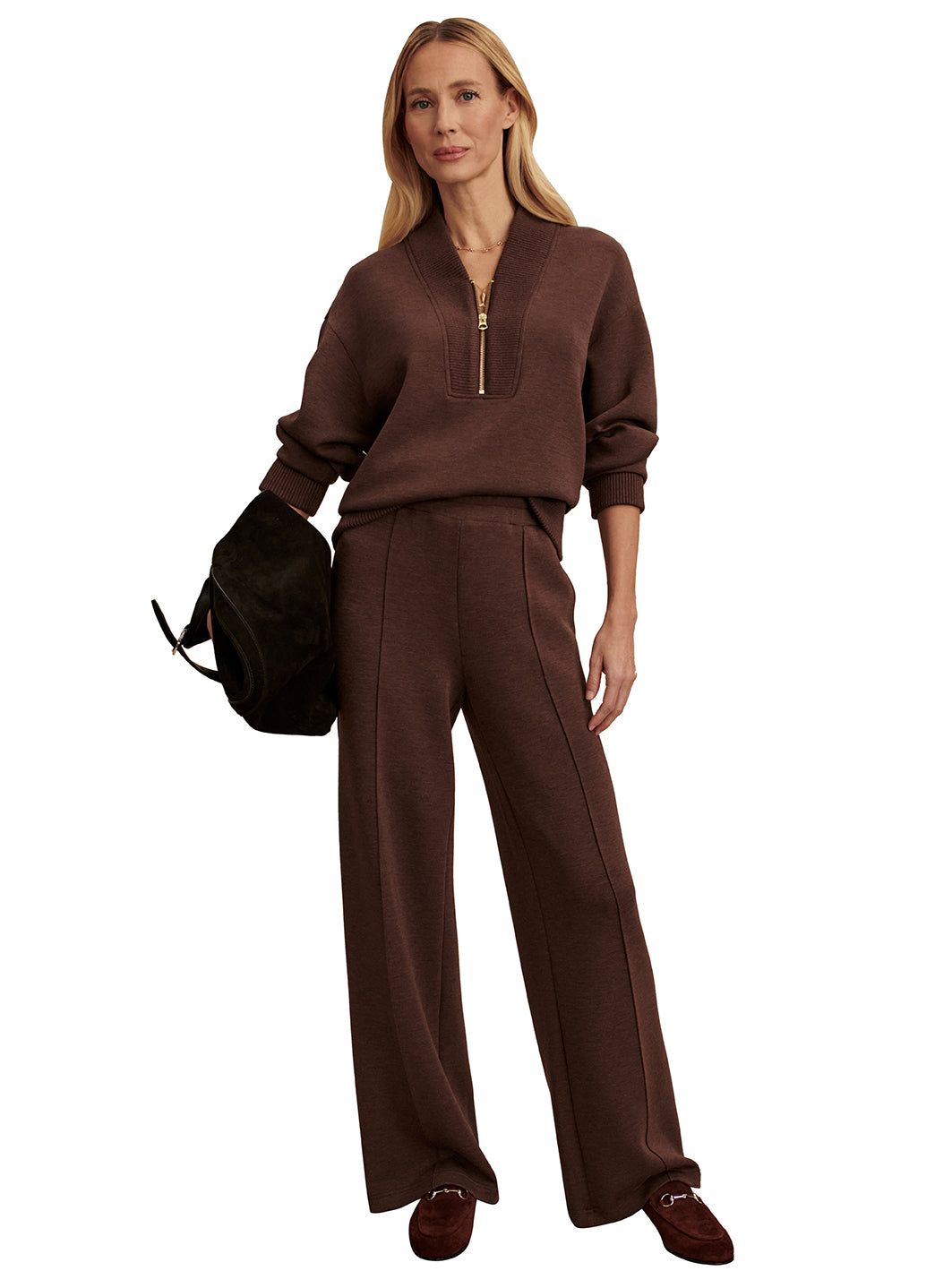 Varley Sally Half Zip Sweater、mySite、noshort