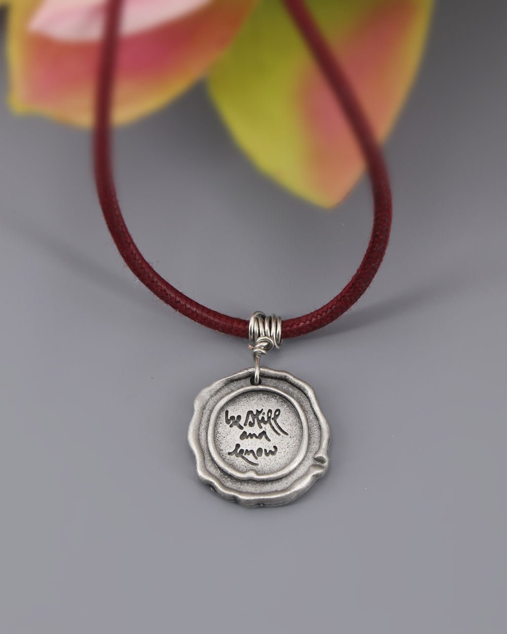 Thich Nhat Hanh Be Still and Know Pendant Necklace、mySite、topwebapps