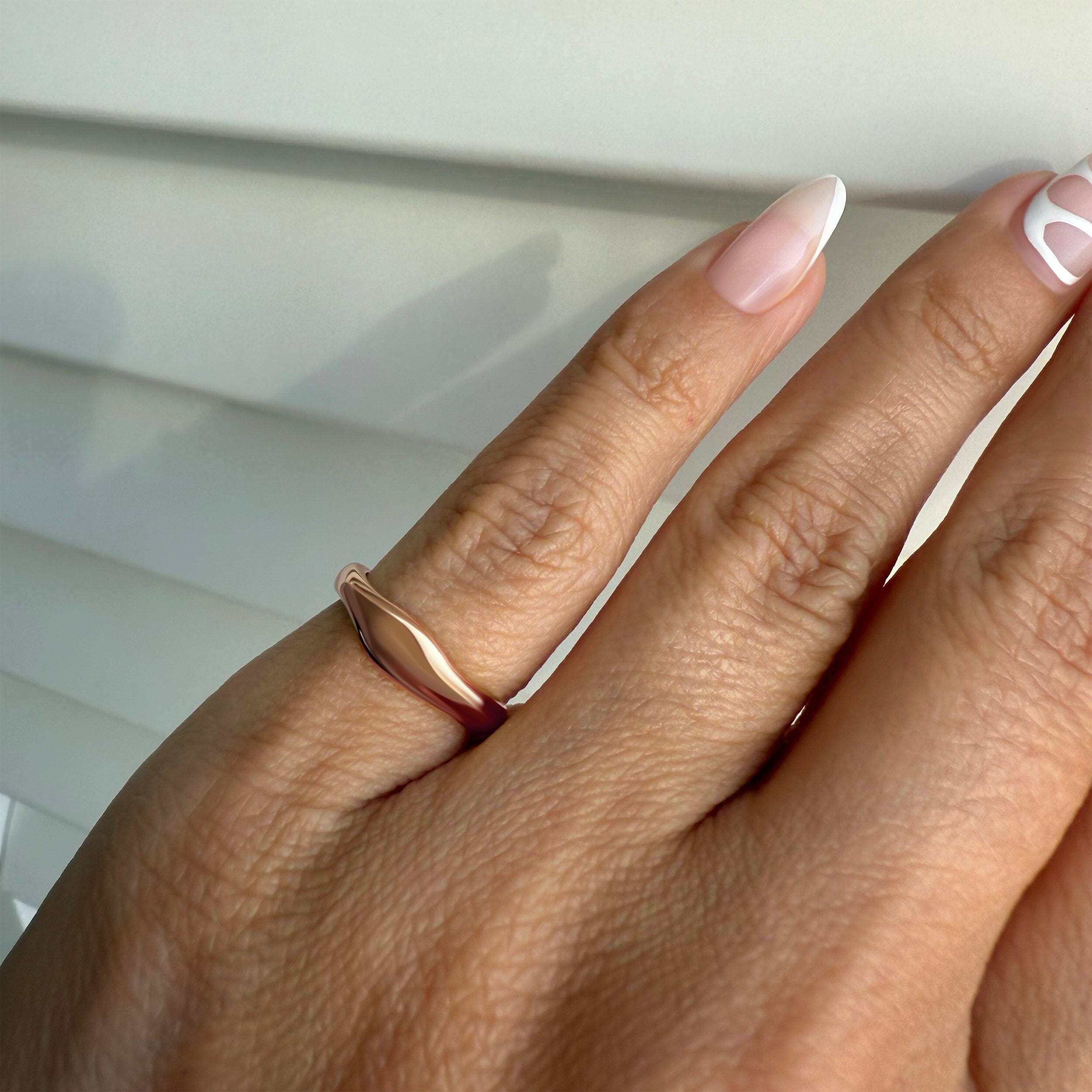 Pinky Ring - Signet Onde、mySite、hinf8tx79