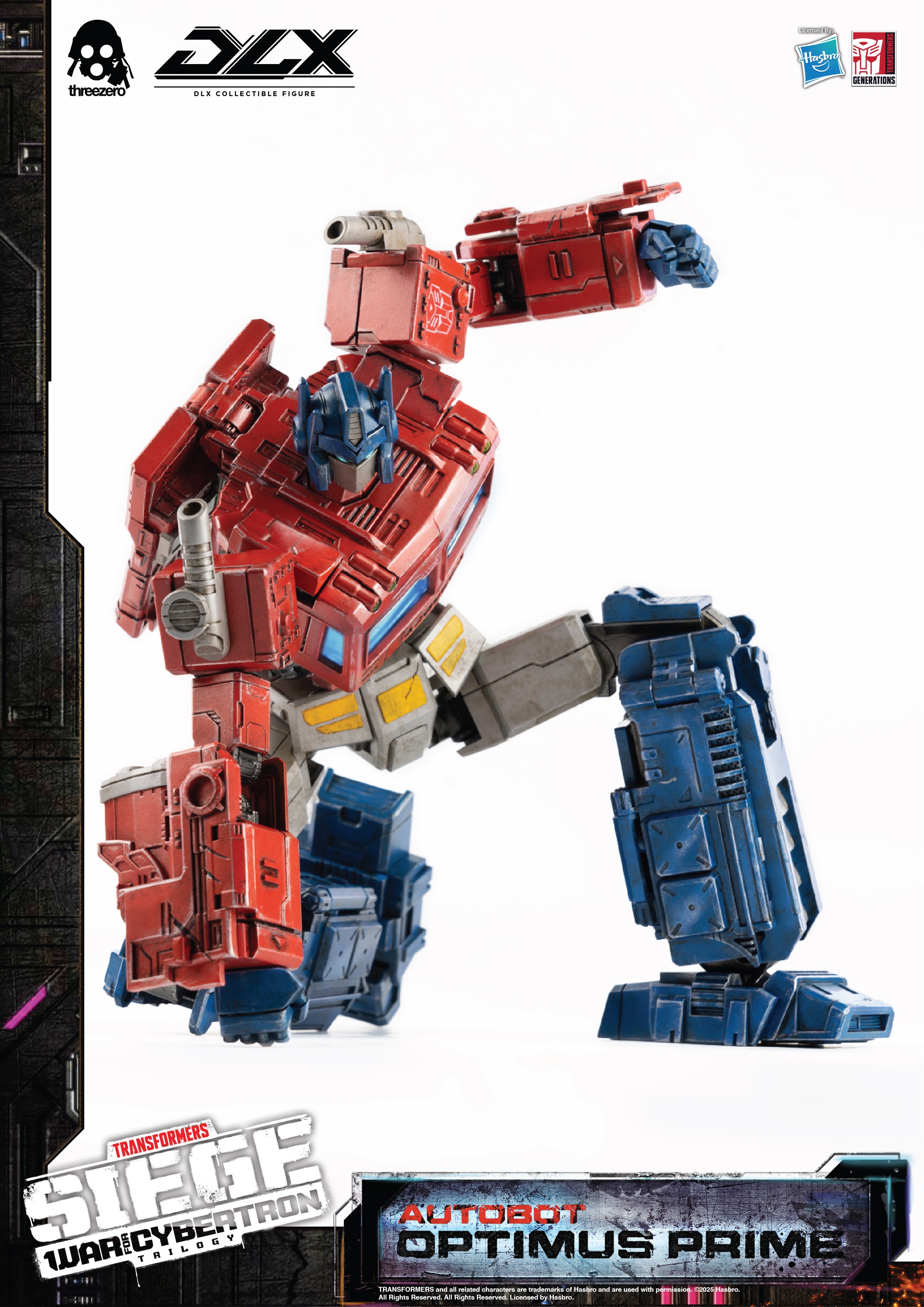 Threezero Transformers: War for Cybertron Trilogy DLX Optimus Prime、mySite、hgirdovlk
