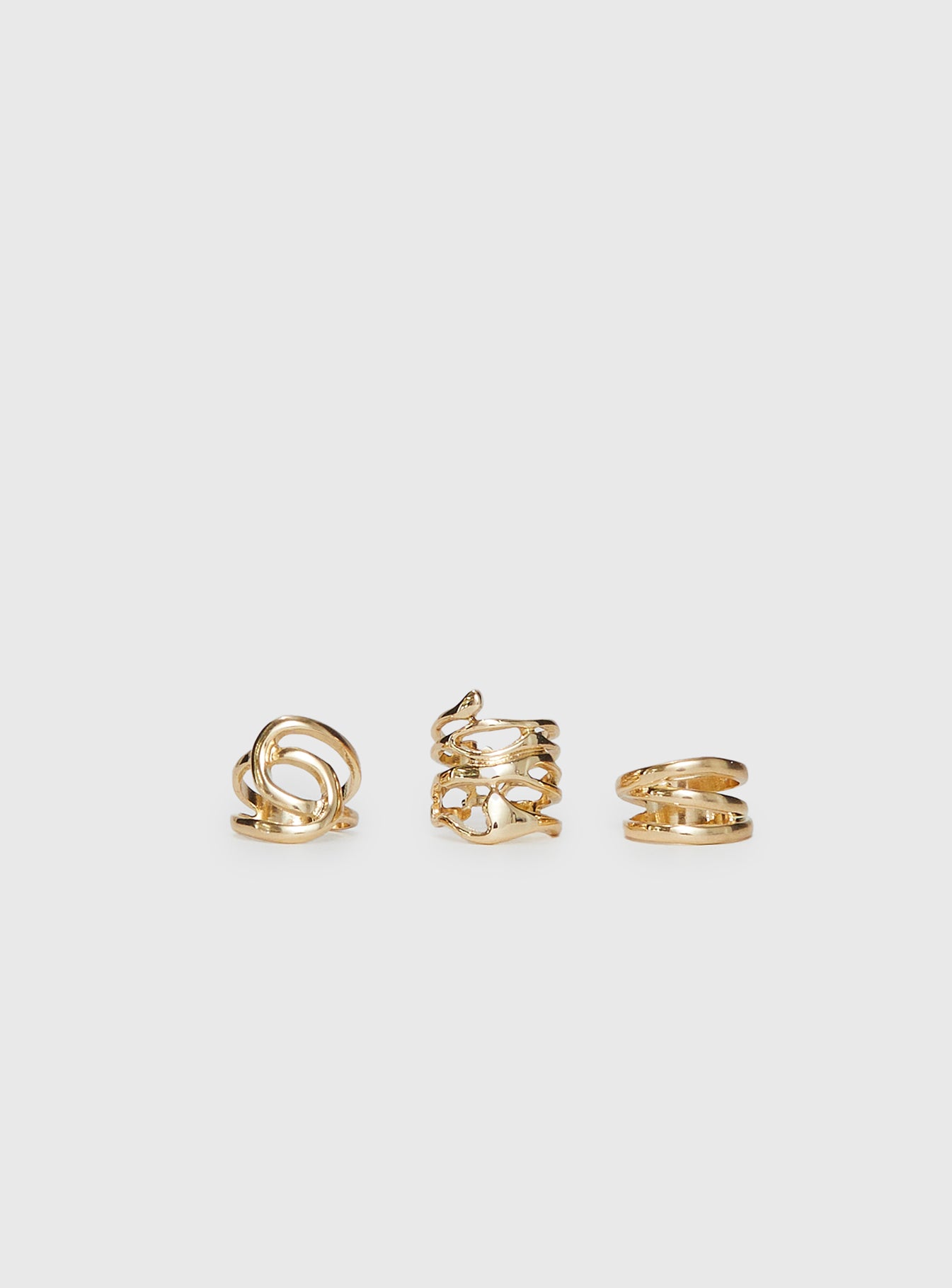 Maddalyn Ring Pack Gold、mySite、solidvoid