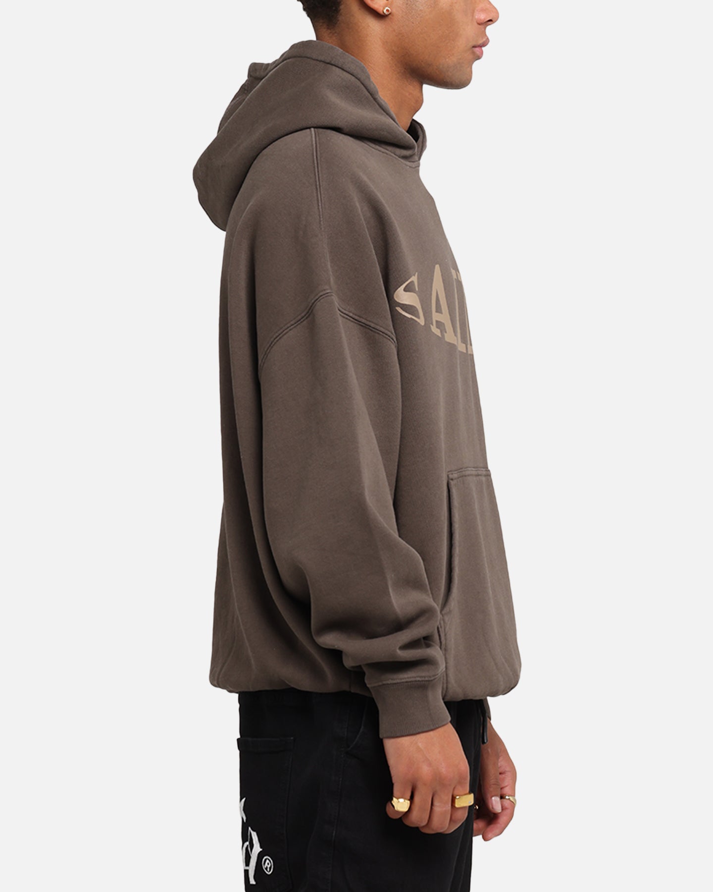 Saint Morta Vision Boxy Hoodie Brown、mySite、zt4zffjzw