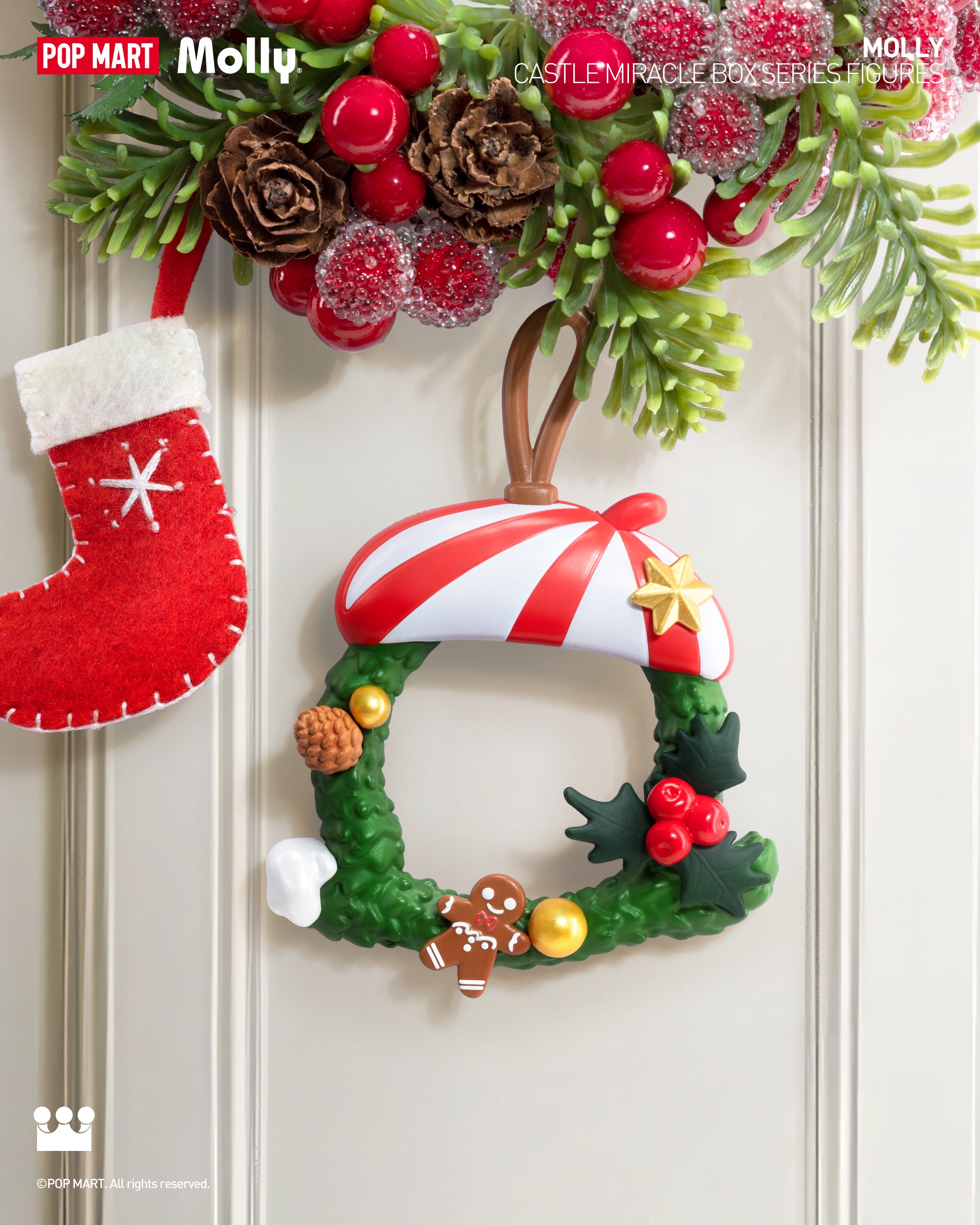  POP MART MOLLY Castle Miracle Box Series Figures、mySite、greenlandpopulation